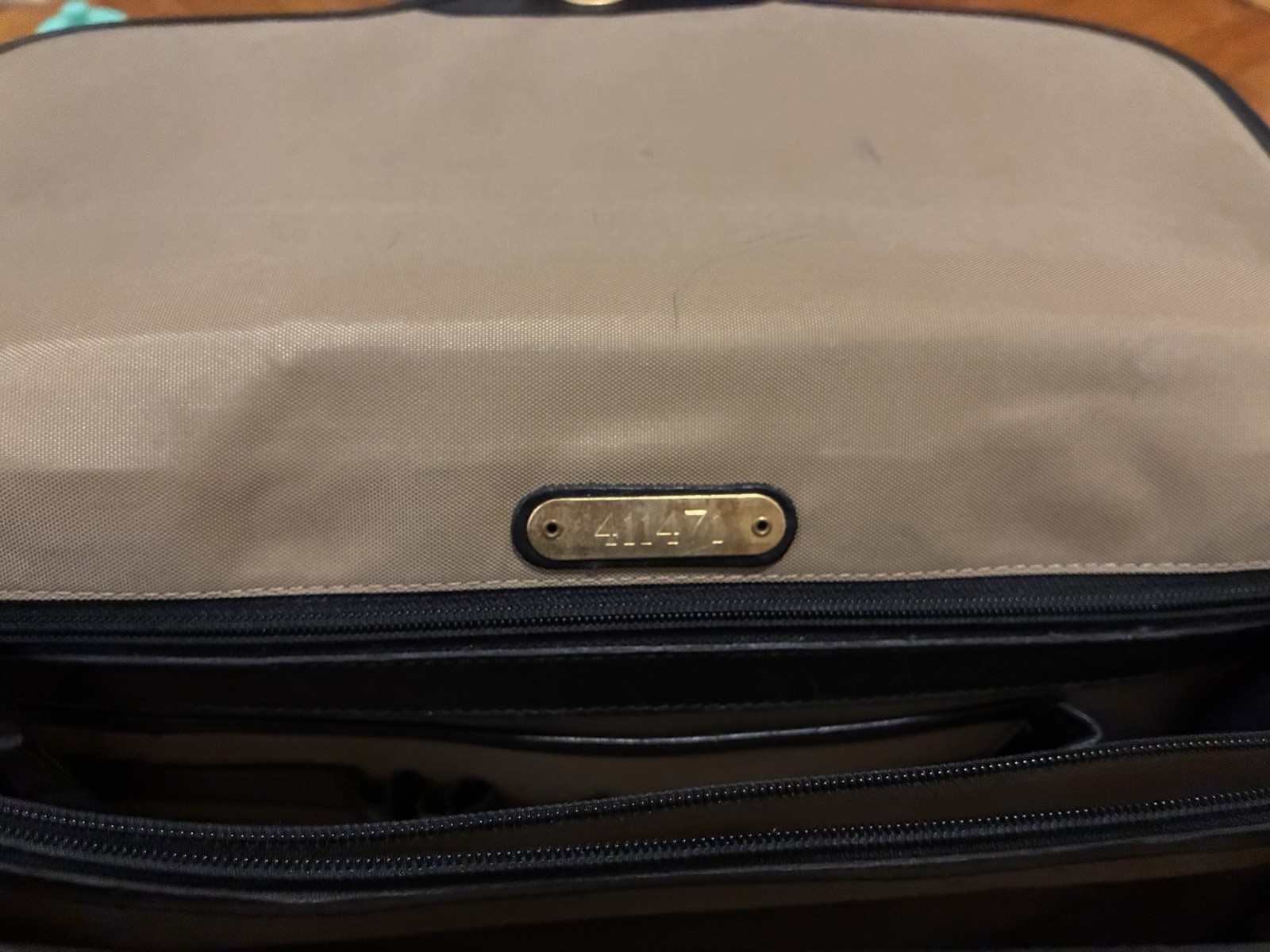 Hartmann by Lombardo Leather messenger briefcase business case vintage 90’s