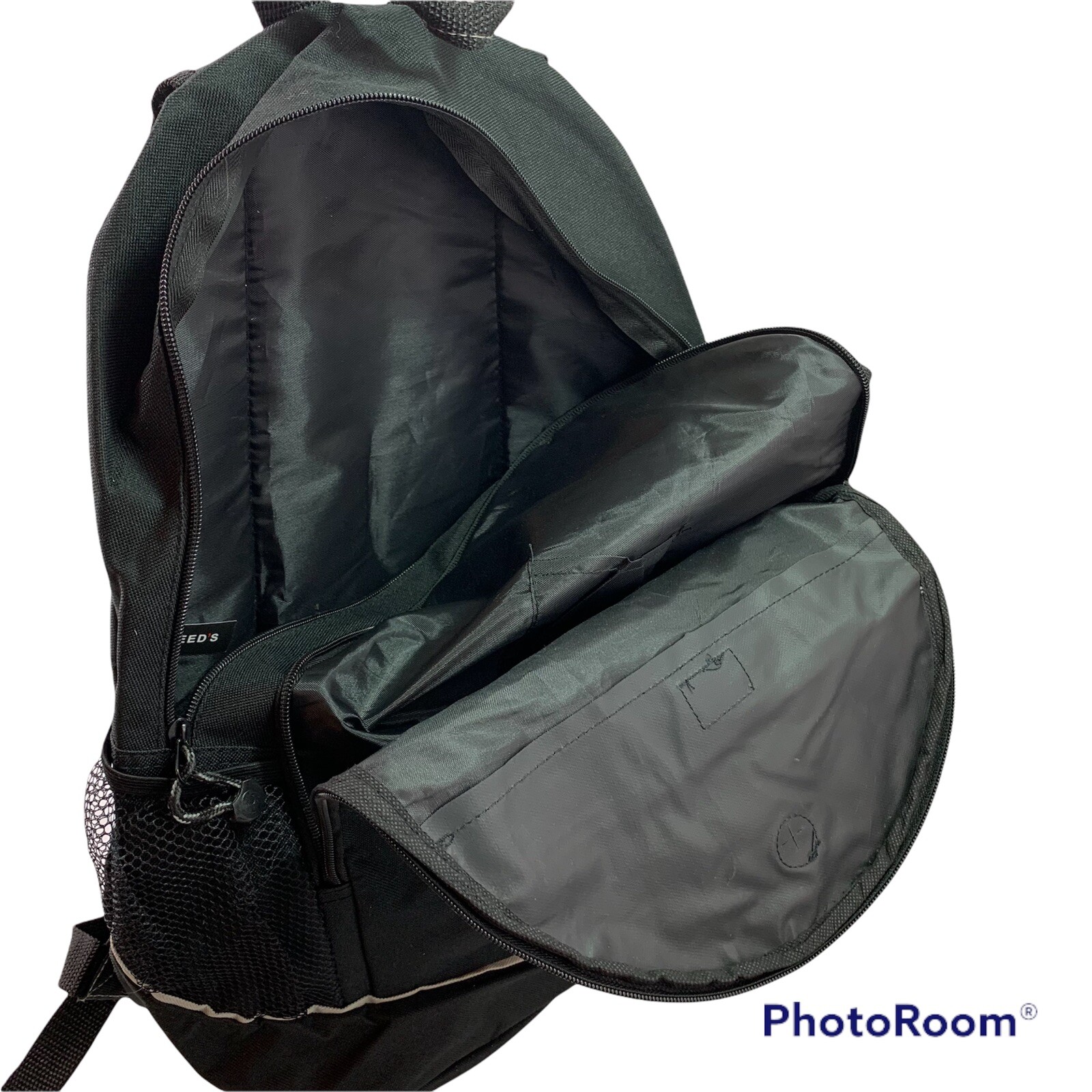 Leed’s Epsilon Backpack Black Nylon Golf Pack (without Logo) 17×13.5×6”