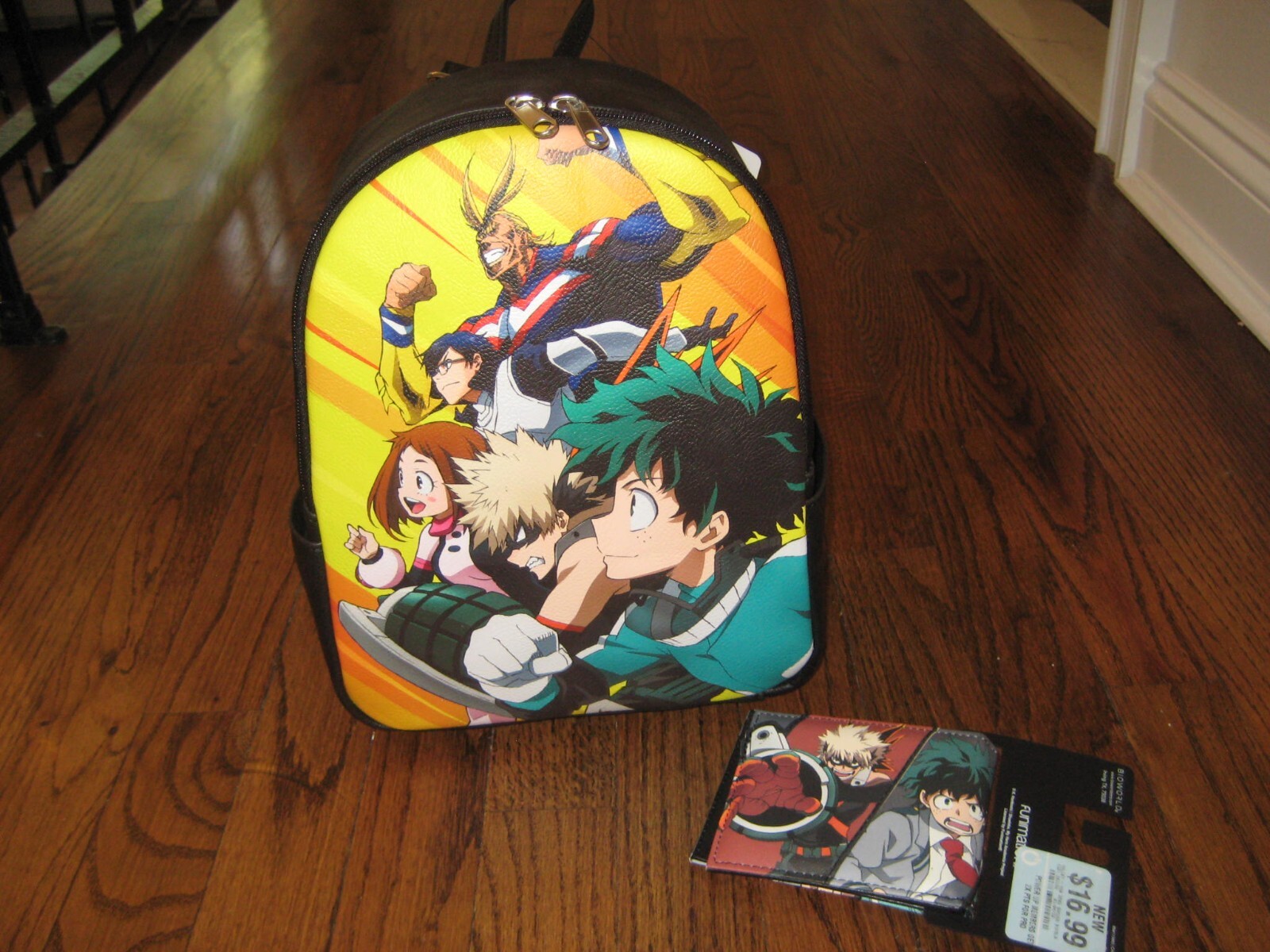 MY HERO ACADEMIA GROUP BACKPACK Mini Backpack-Funko & Wallet Bioworld Deko