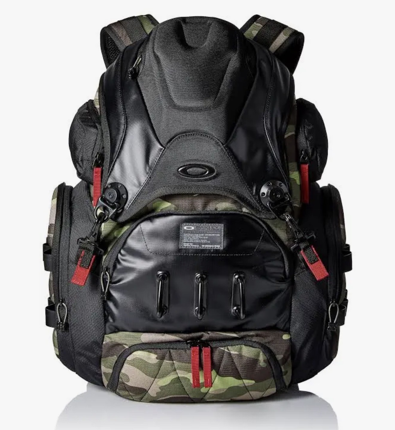 🆕 Oakley Tactical Field Gear Big Kitchen Sink Backpack🎒Herb Camo Red Core Pack