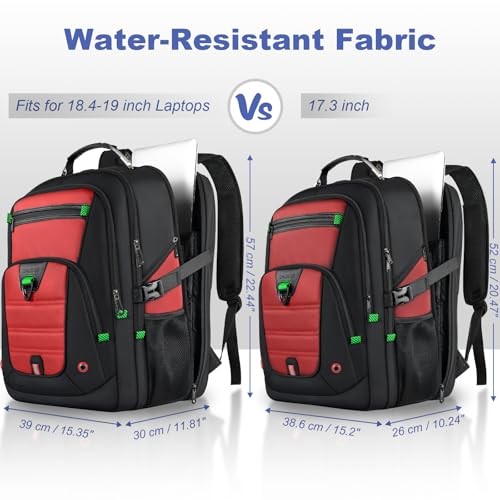 18.4-19 Inch Extra Large Laptop Backpack, Travel Backpack for Men & Women,