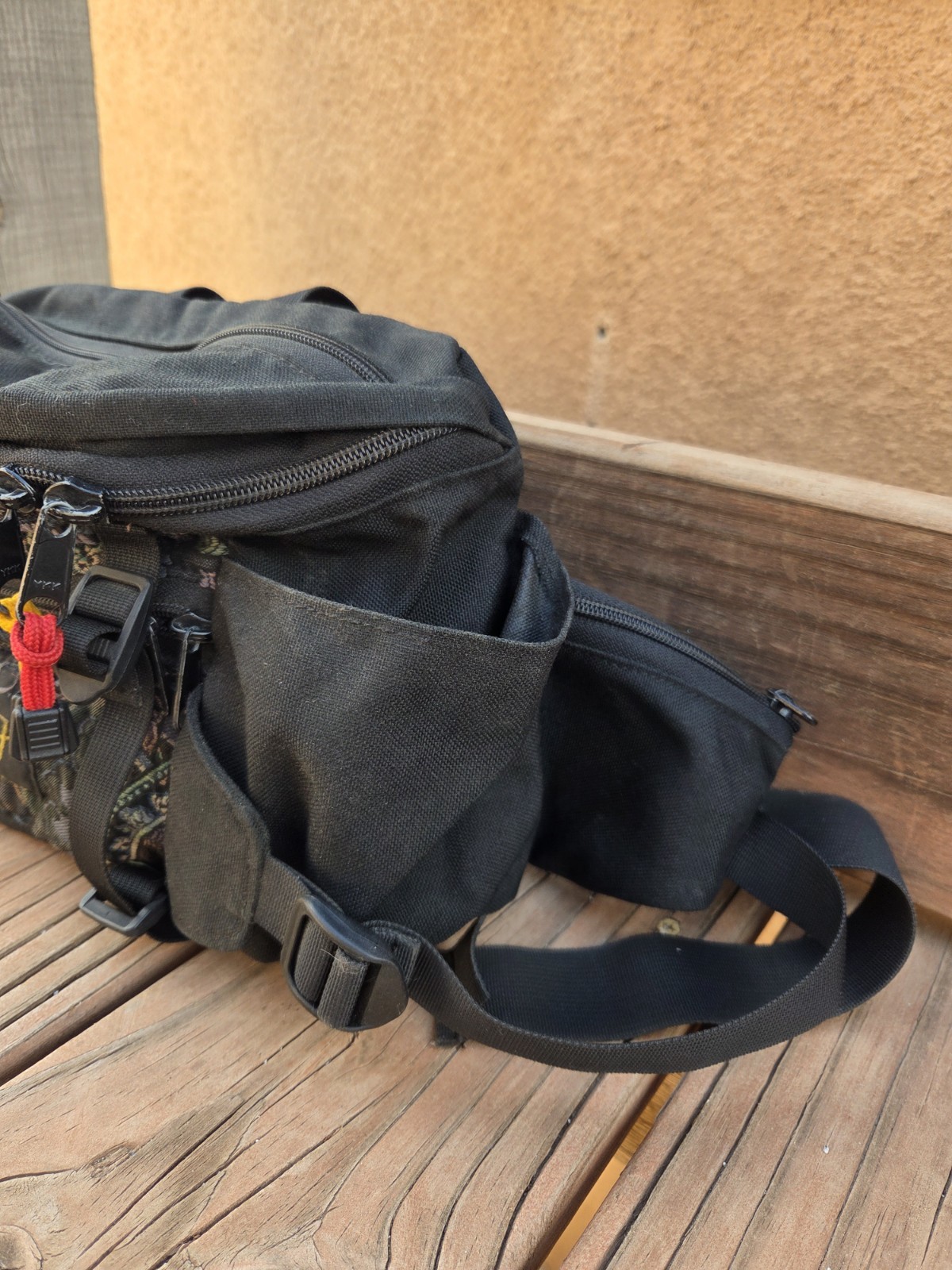 Wild West Boulder, CO Hiking Waist Pouch Bag Travel Fanny Pack Vintage USA