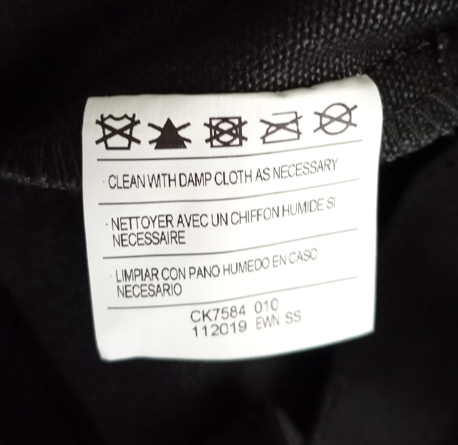 RARE Nike URBAN JUNGLE Heritage CANVAS TOTE BAG Black MULTICOLOR GRAPHICS Peace