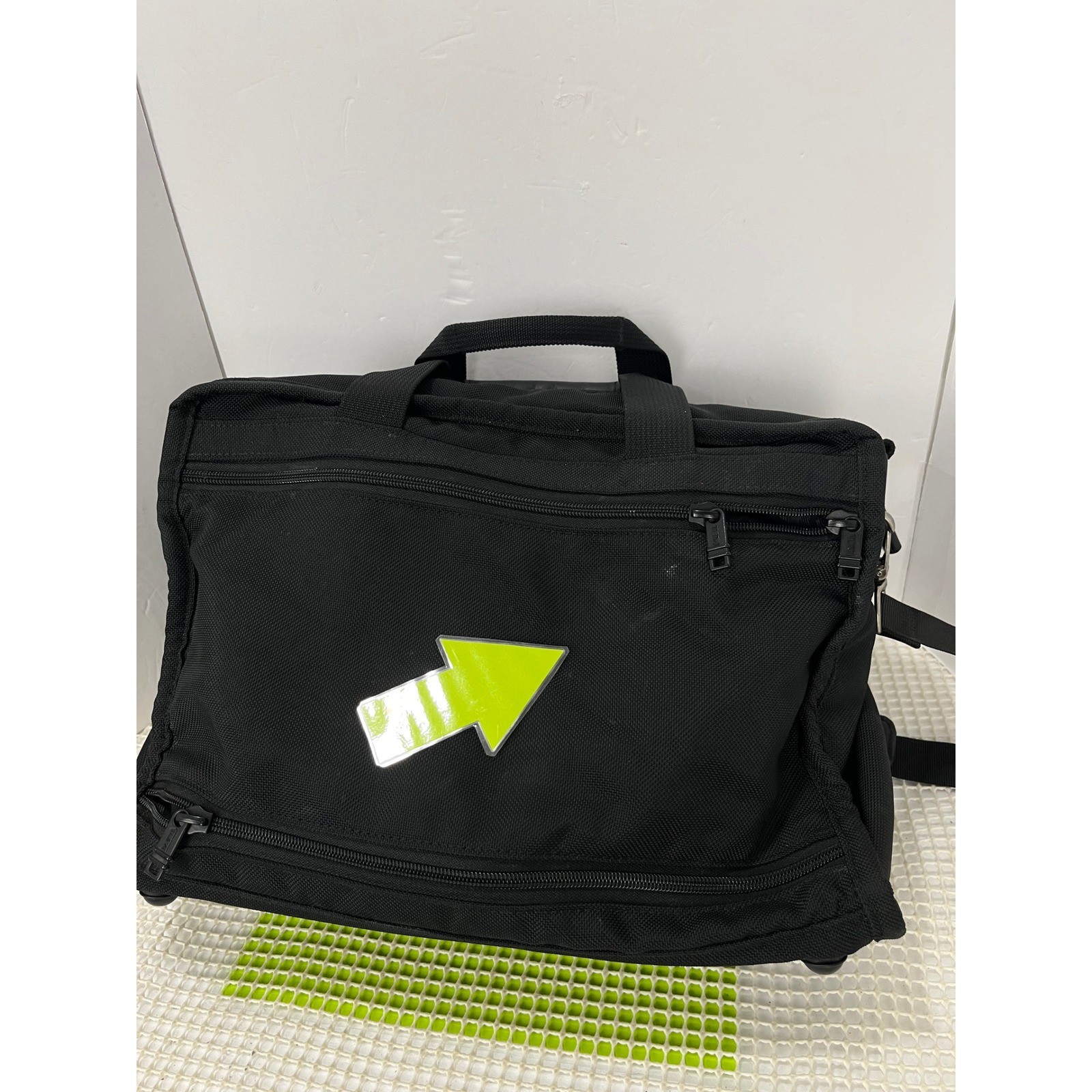 TUMI Black Men’s 223D3 Ballistic Bag Duffle Weekender Carry On Travel School