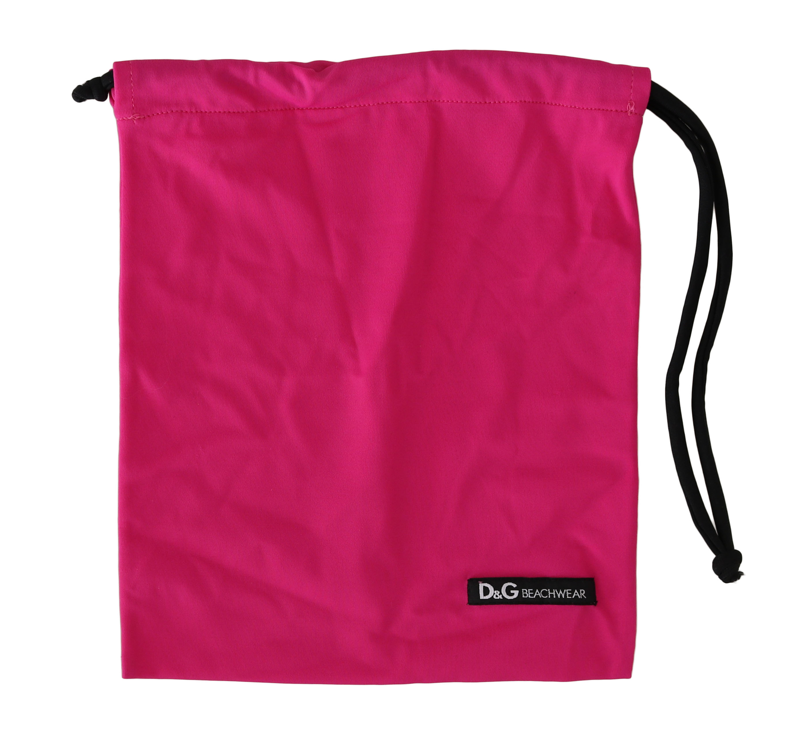 DOLCE & GABBANA Dustbag Cover Bag Cotton Pink Drawstring Small 24cm x 19cm