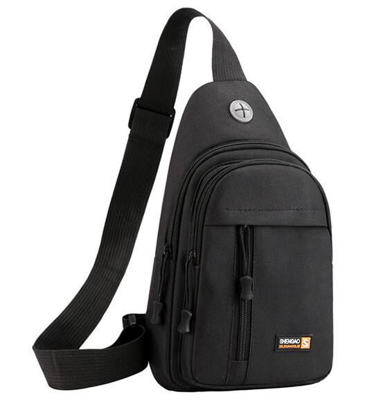 Men Womens Chest Sling Shoulder Bag Cross Body Fanny Pack Sports Travel Backpack