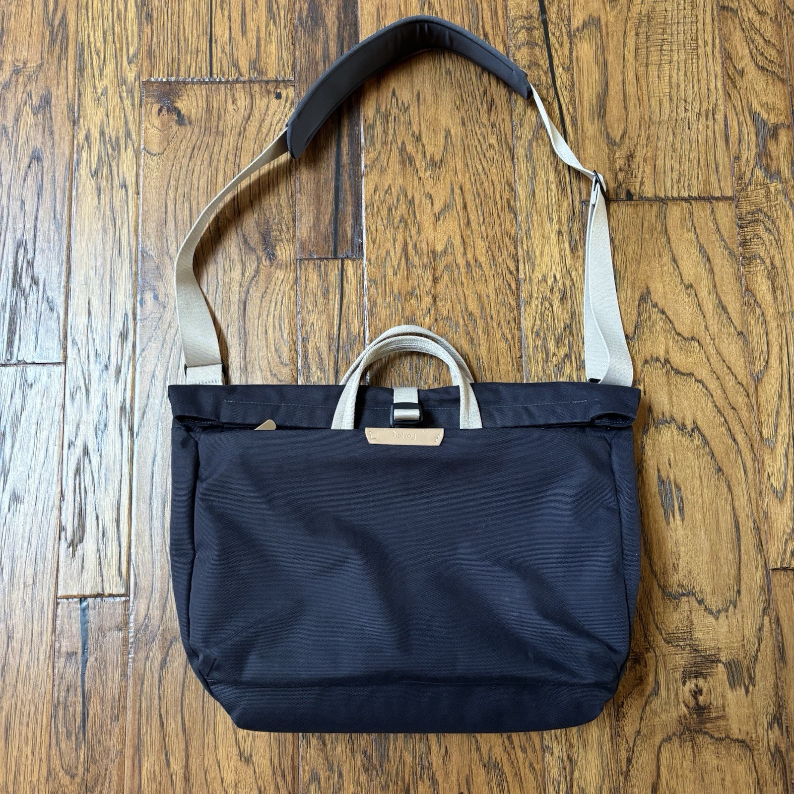 Bellroy System Work Bag Shoulder Roll Top Work Laptop Messenger Charcoal 16L