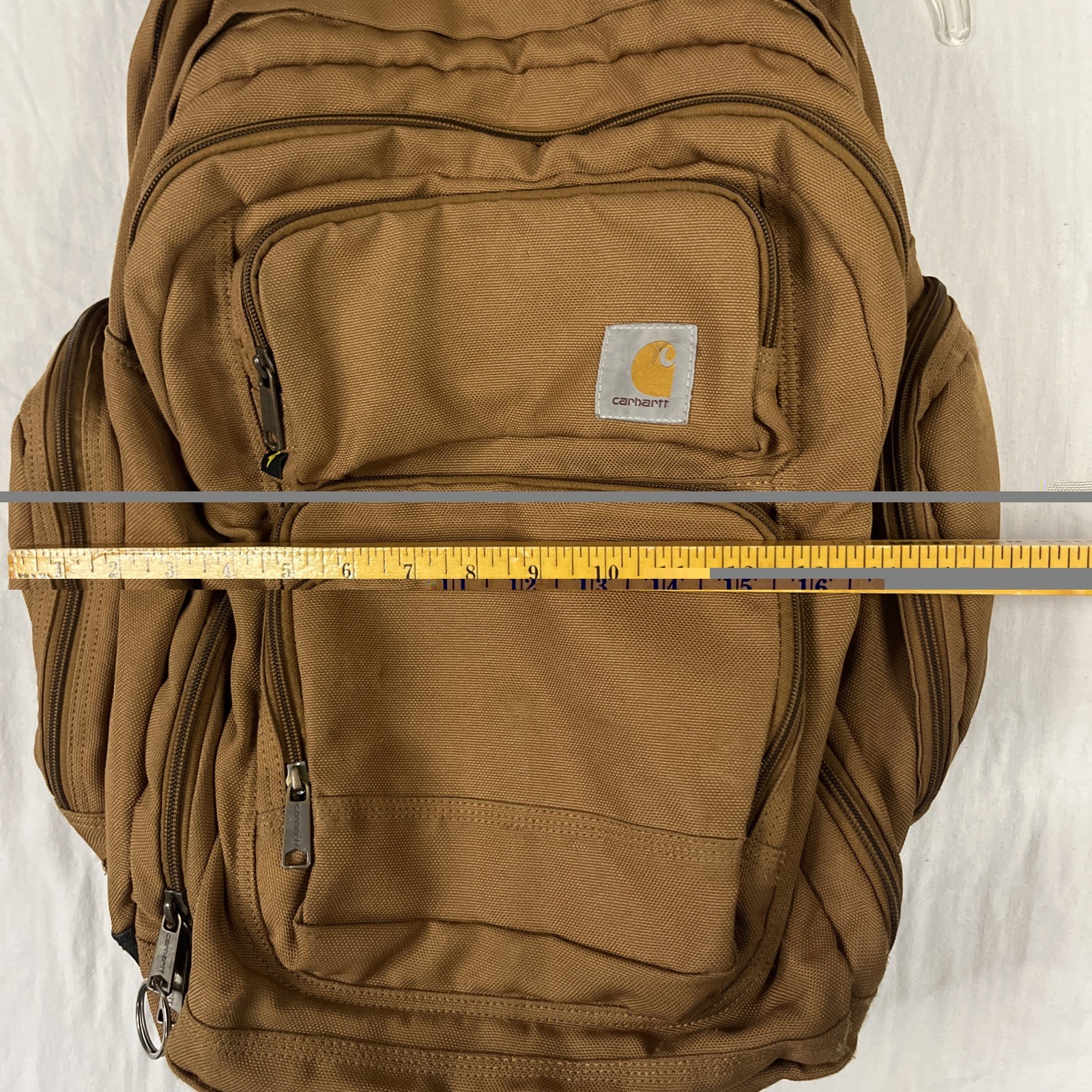 Carhartt 35L Triple-Compartment Backpack Carhartt Brown
