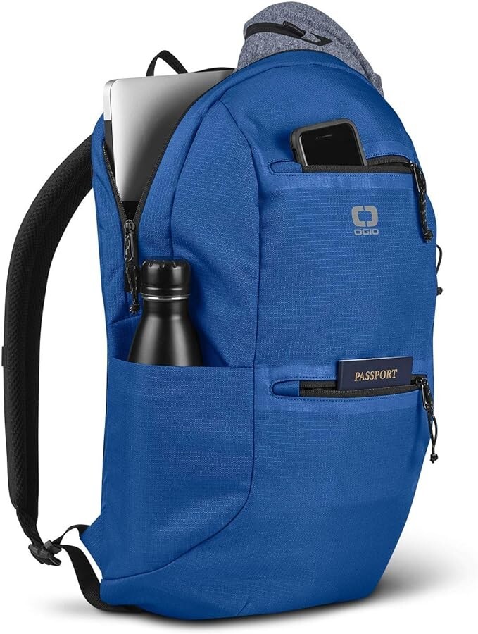 OGIO ~ SHADOW CORE ~ Flux 220 Backpack ~ Blue ~ 12 x 18 x 7.5 ~ Multiple Pockets