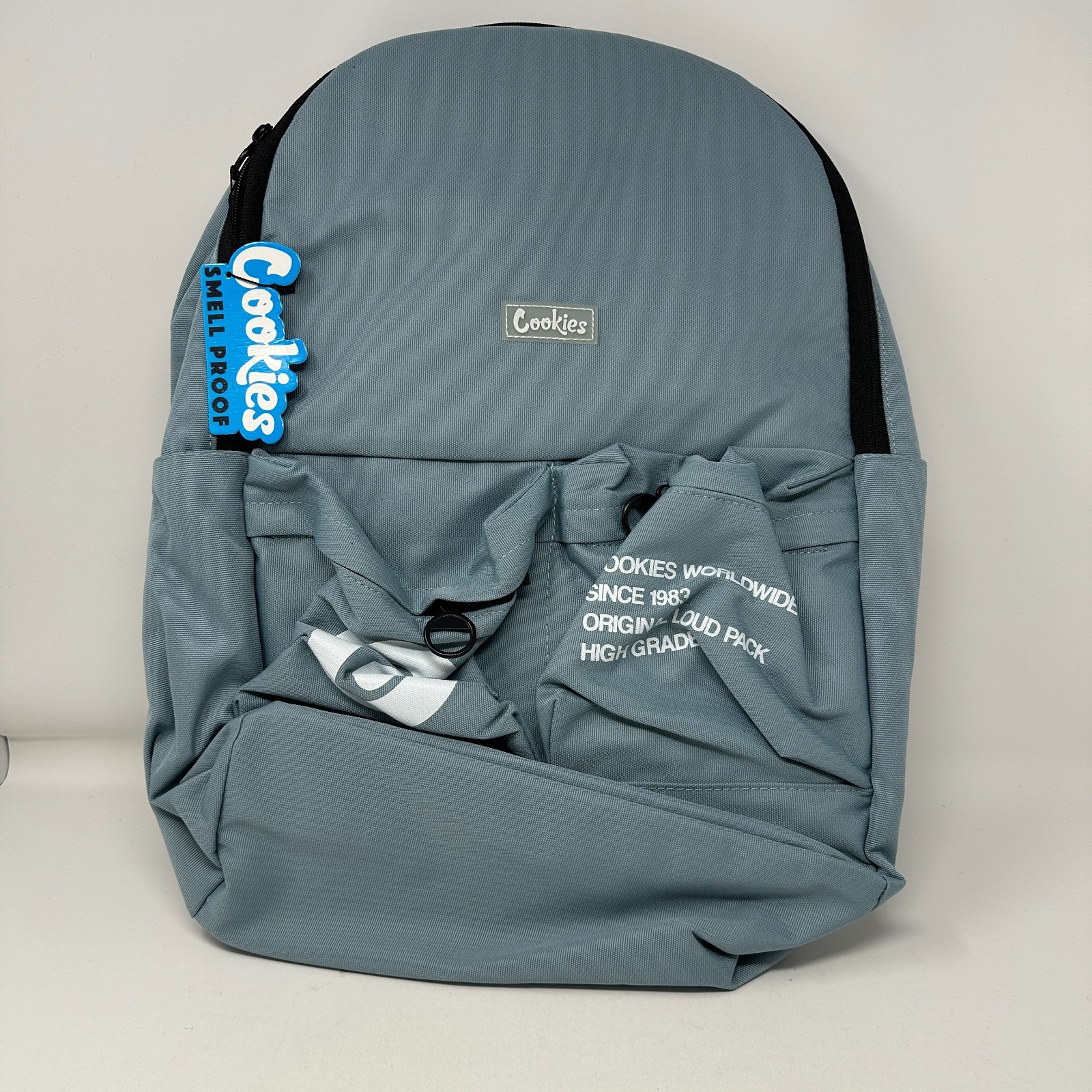 Cookies Backpack Smell Proof Orion Canvas Blue/Grey