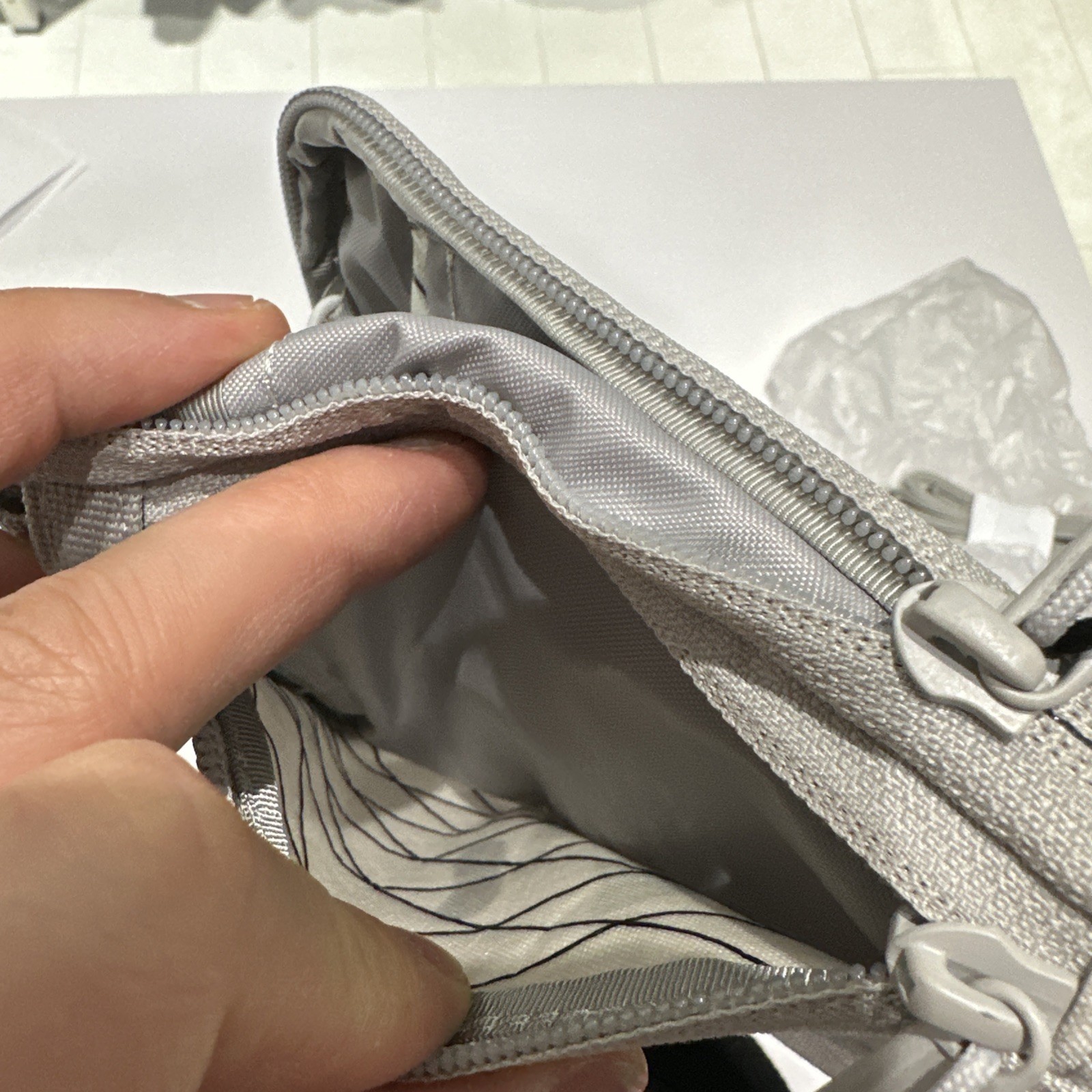 Palace Skateboards Multicam Body Sack Alpine Shoulder Bag Grey Camo