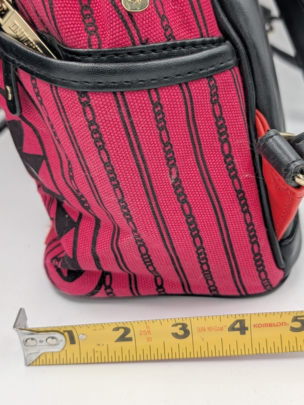 Sprayground LE Mini Backpack Red Reverse Sharks In Paris W/ golden bill Coin Bag