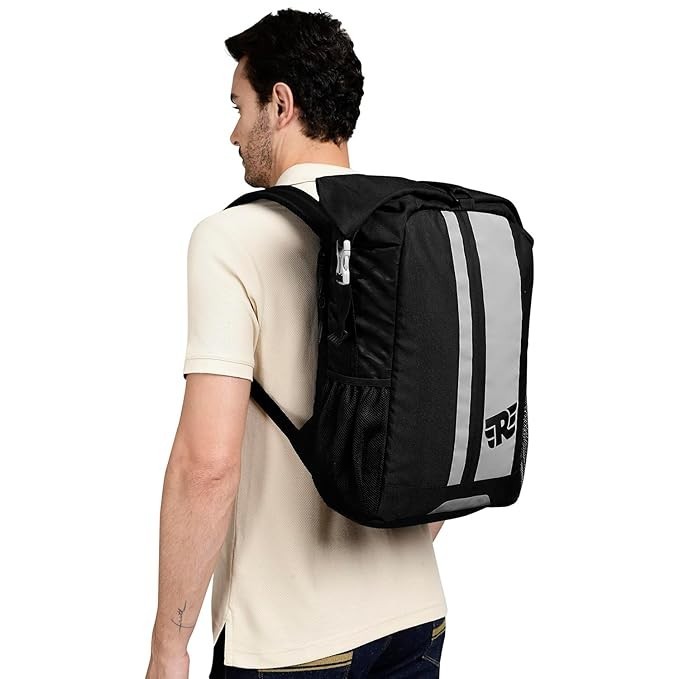 Royal Enfield ELPP Roll Top Bag- Durable 600D Polyester GREY ONE SIZE