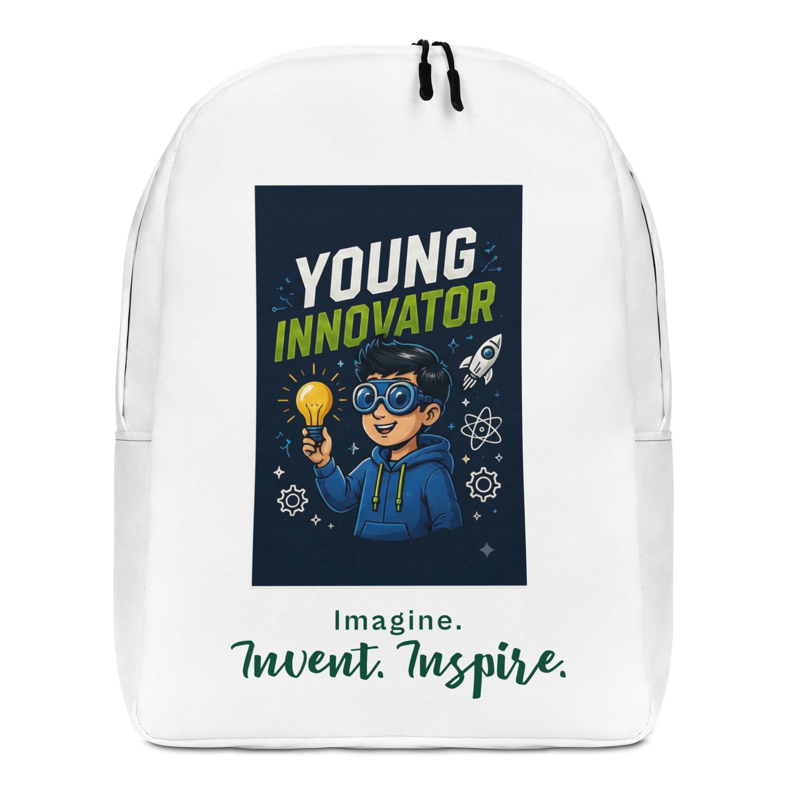 YOUNG INNOVATOR-Invent. Inspire – Minimalist Backpack