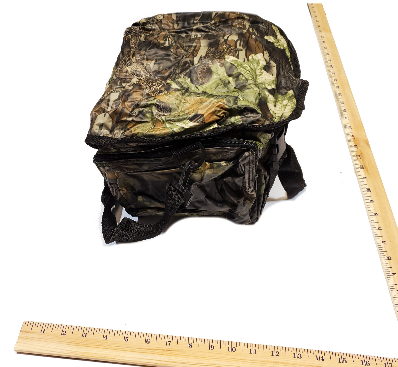 Outdoor Life Camo Small Duffle Bag Size 10in x 7in