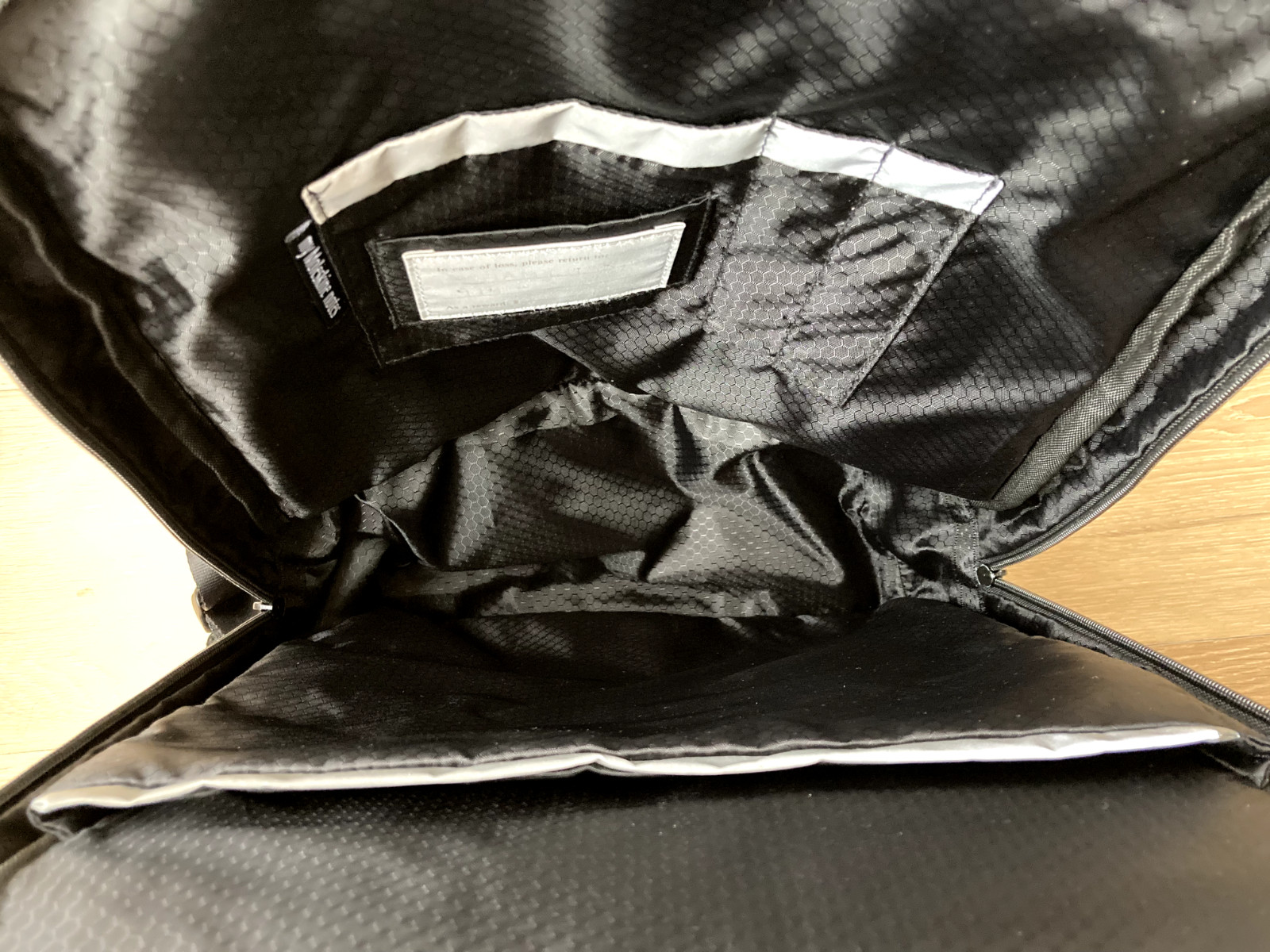 MOLESKINE Black Slim Backpack, METRO Collection, Modern Lightweight Bag $159