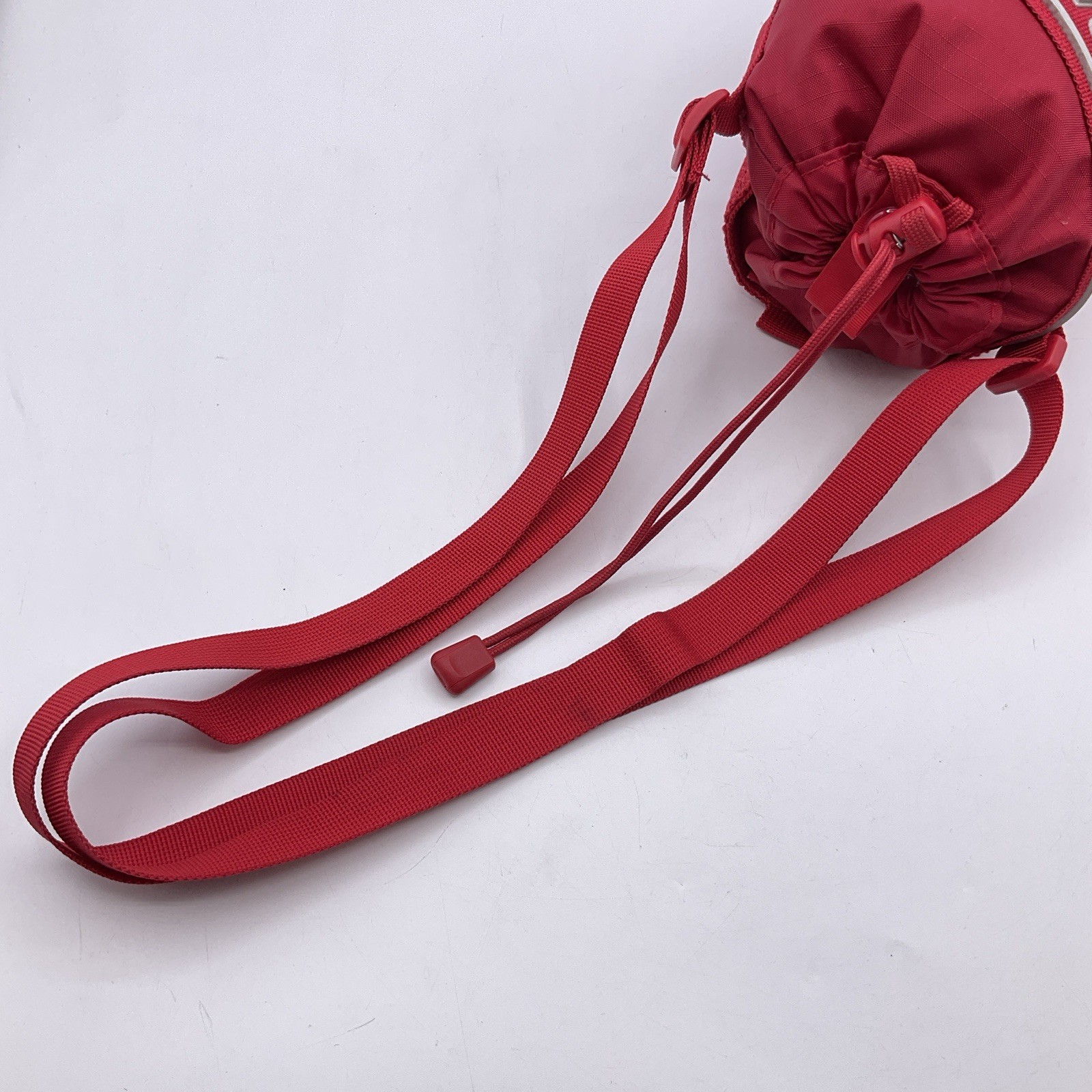 Supreme FW23 3D Logo Small Cinch Pouch Red