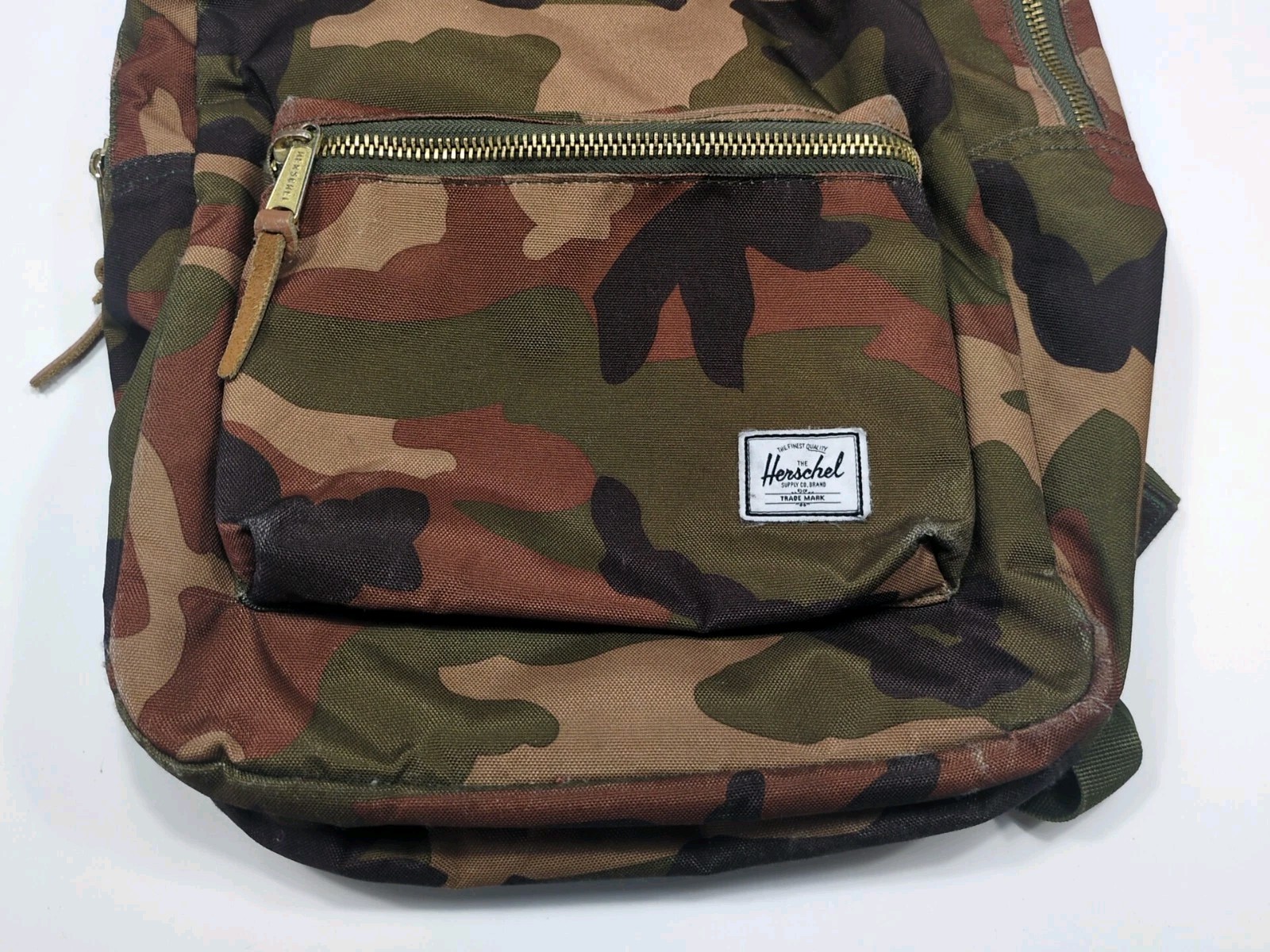 Herschel Backpack Classic X-Large Woodland Camo 30L Used