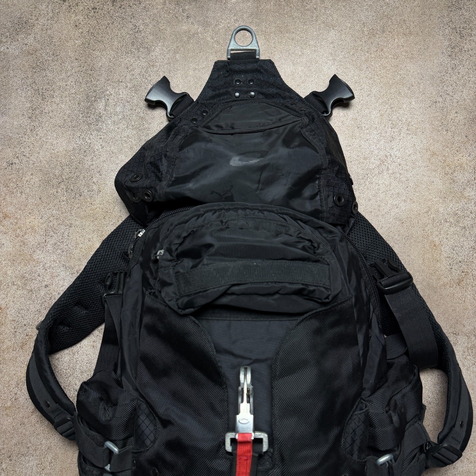 ☠ OAKLEY Software Vintage 90’s Factory Pilot Utility Icon Tactical Backpack