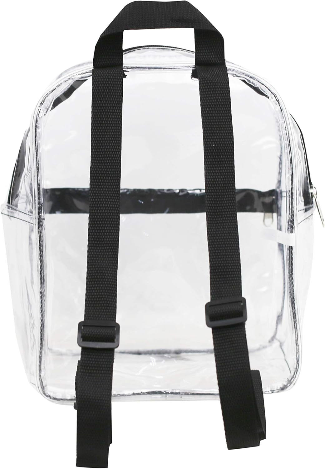 Stadium Approved Clear Mini Backpack, Heavy Duty Cold-Resistant Transparent PVC