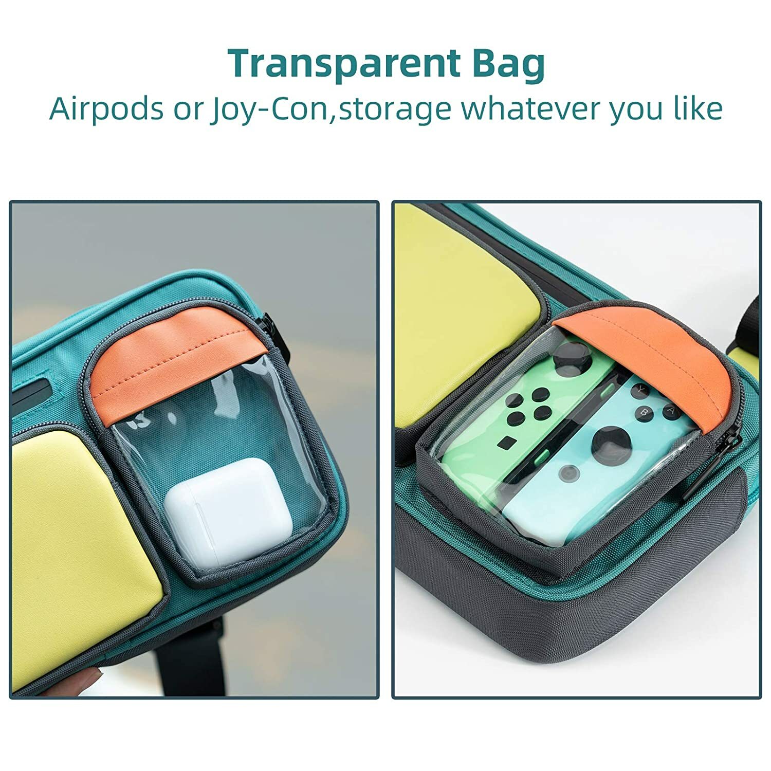 Green Crossbody Bag Backpack Travel Shoulder Bag Message Bag for Boy & Girl