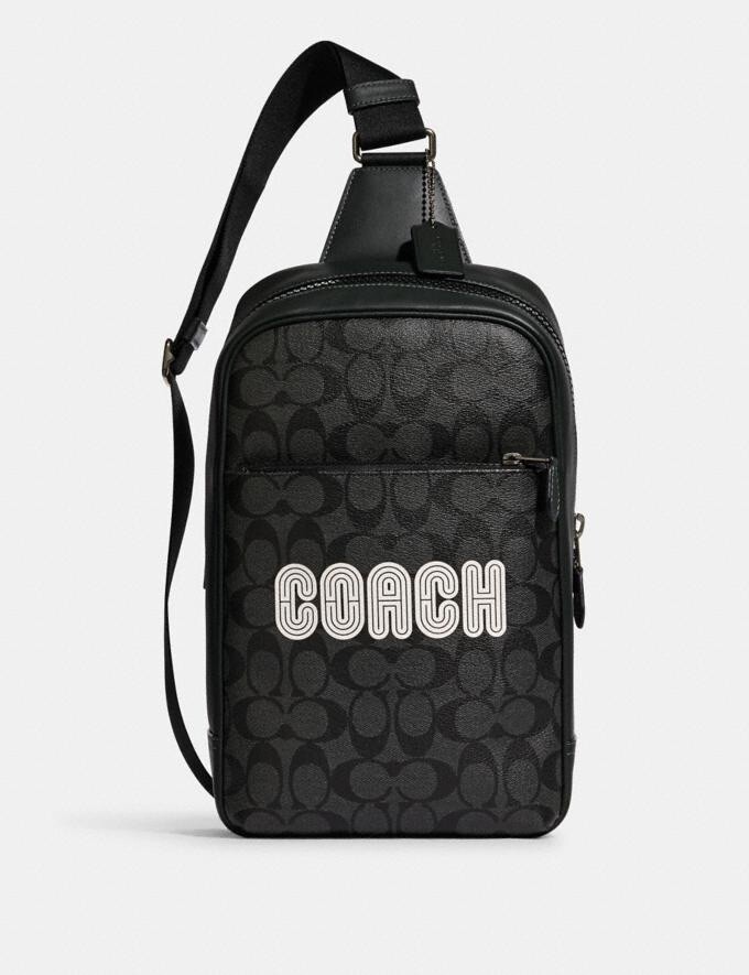 NWT Coach Westway Pack In Colorblock Signature Canvas With Coach Patch CE522