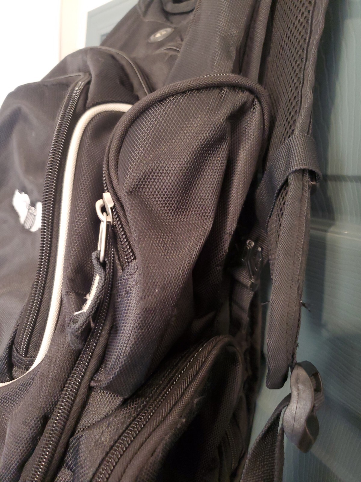 O’GIO Bounty Hunter Black Laptop Backpack Bag Audio Tech 7 Pocket