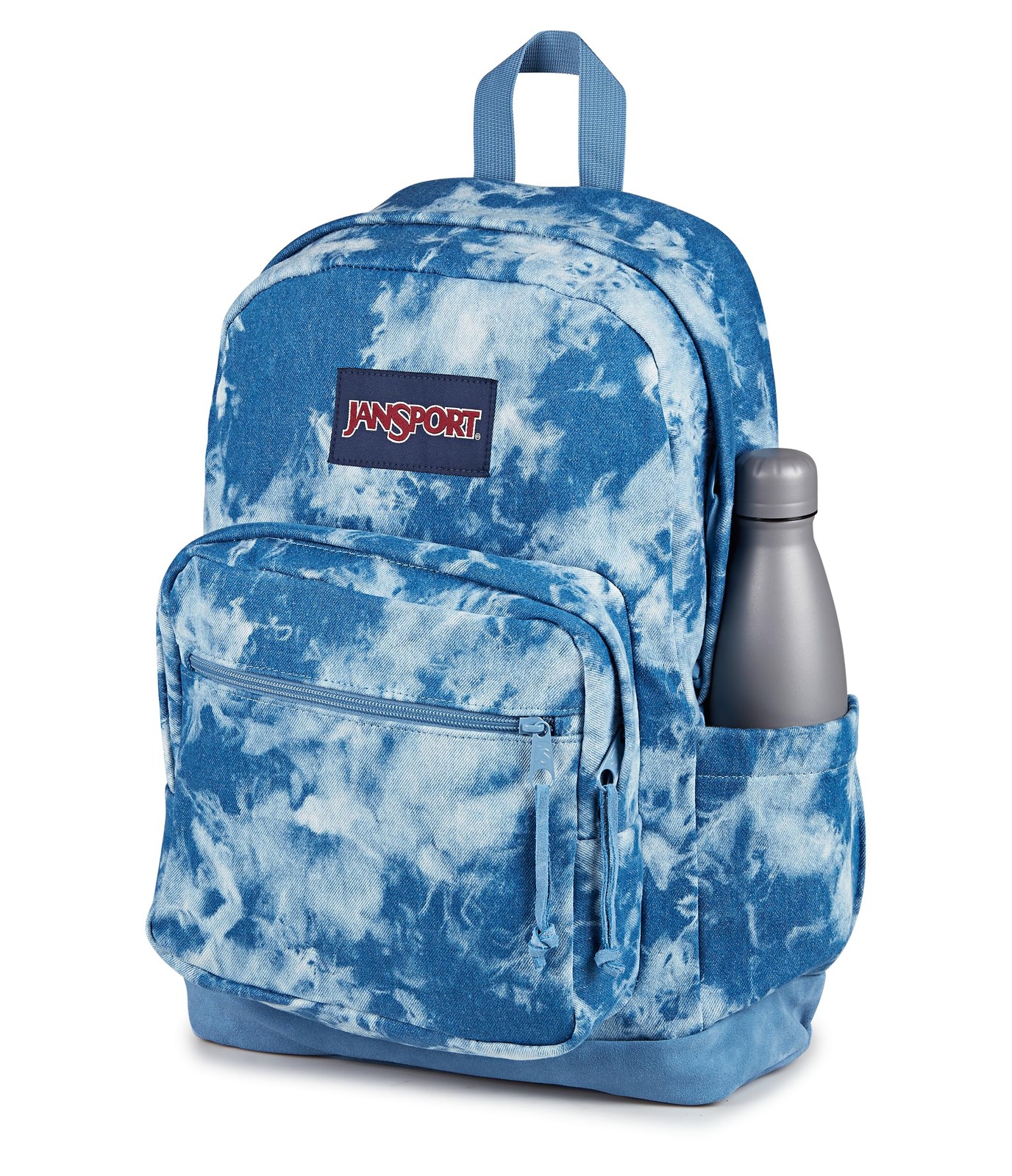 JanSport Right Pack Expressions Backpack 15-inch Laptop Denim Wash Blue