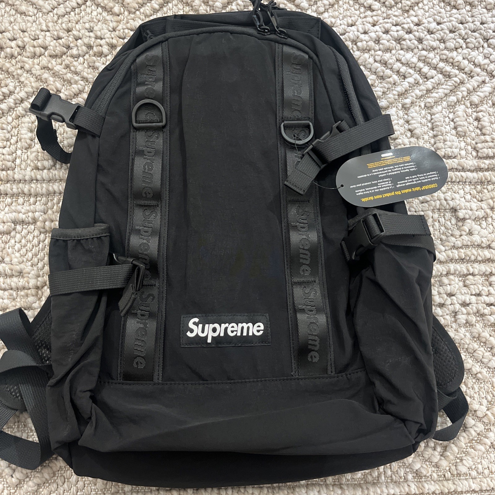 Supreme FW20 Box Backpack Black