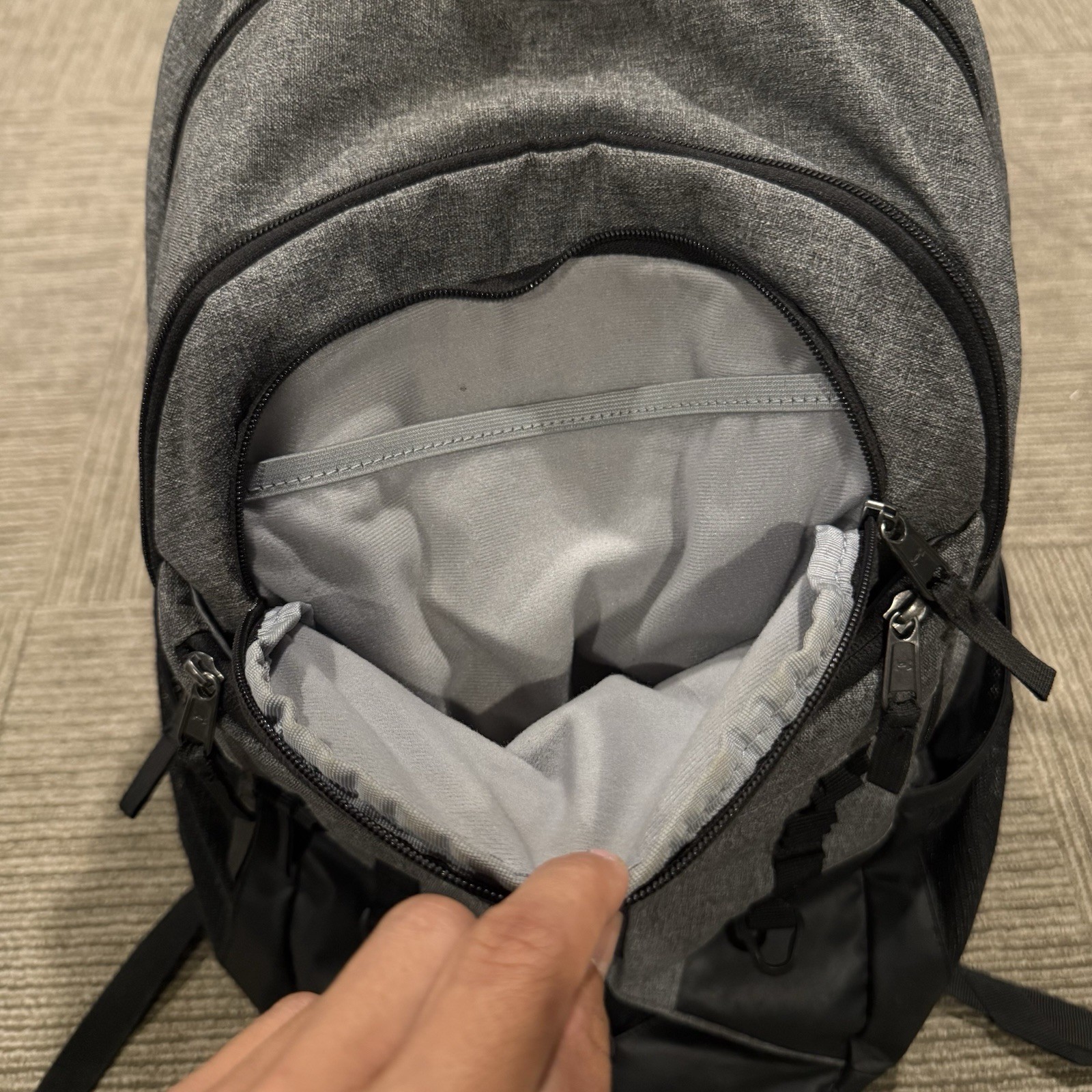Under Armour Contender Storm Backpack Graphite/Heather – 34L