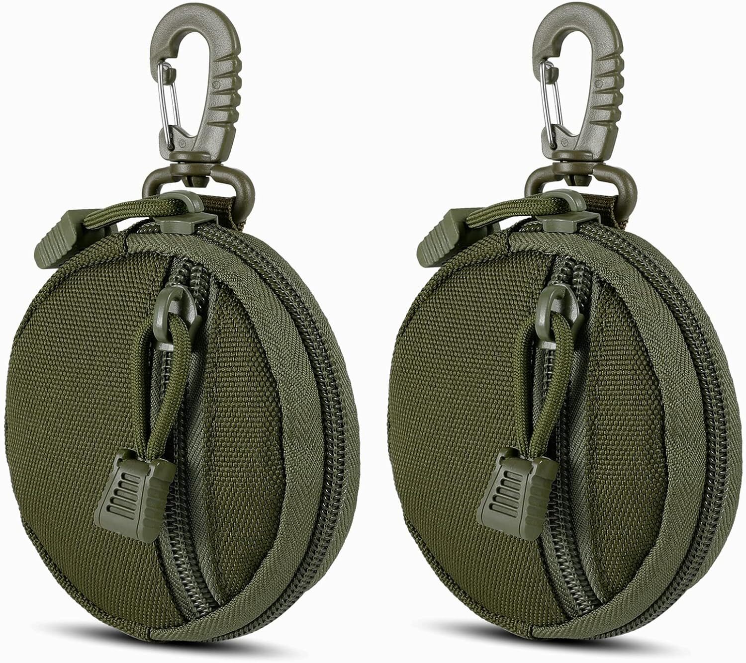 2 Pack Tactical Compact EDC Pouch Molle Utility Pouch Accessories Organizer Bag
