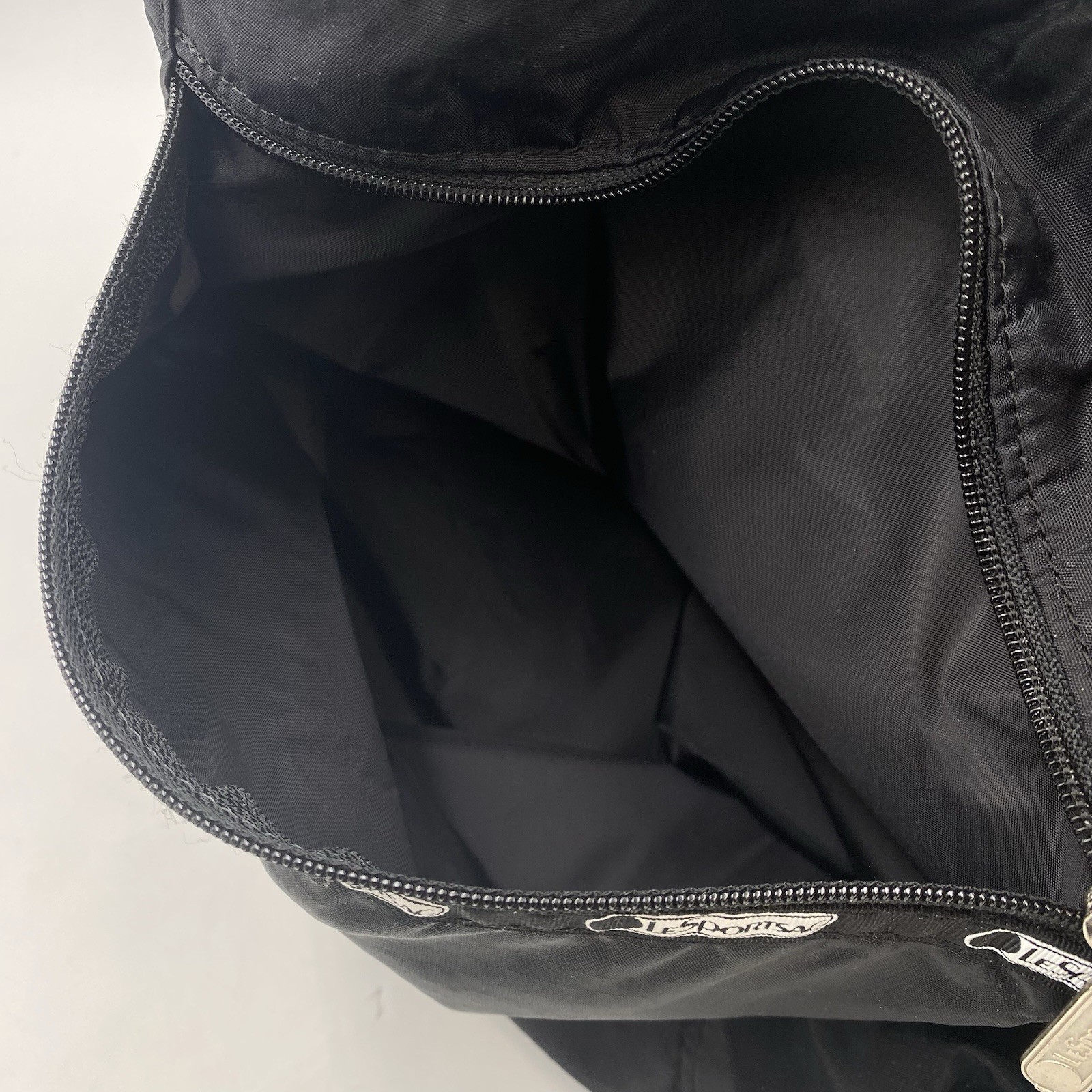 LeSportsac Classic Tote Large Travel Shoulder Bag Reversible Mushroom Butterfly