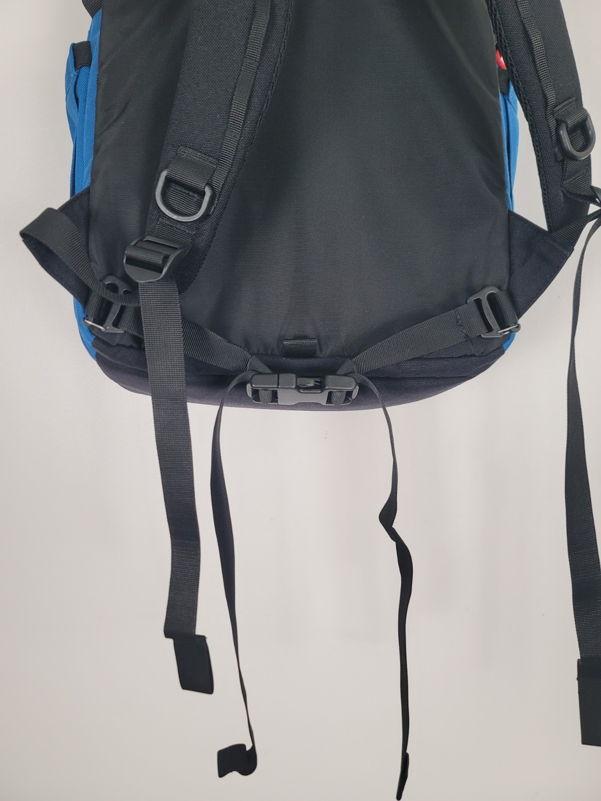 Topo Designs Core Pack Blue Black Large Laptop Bag Hiking Commute Travel 25L