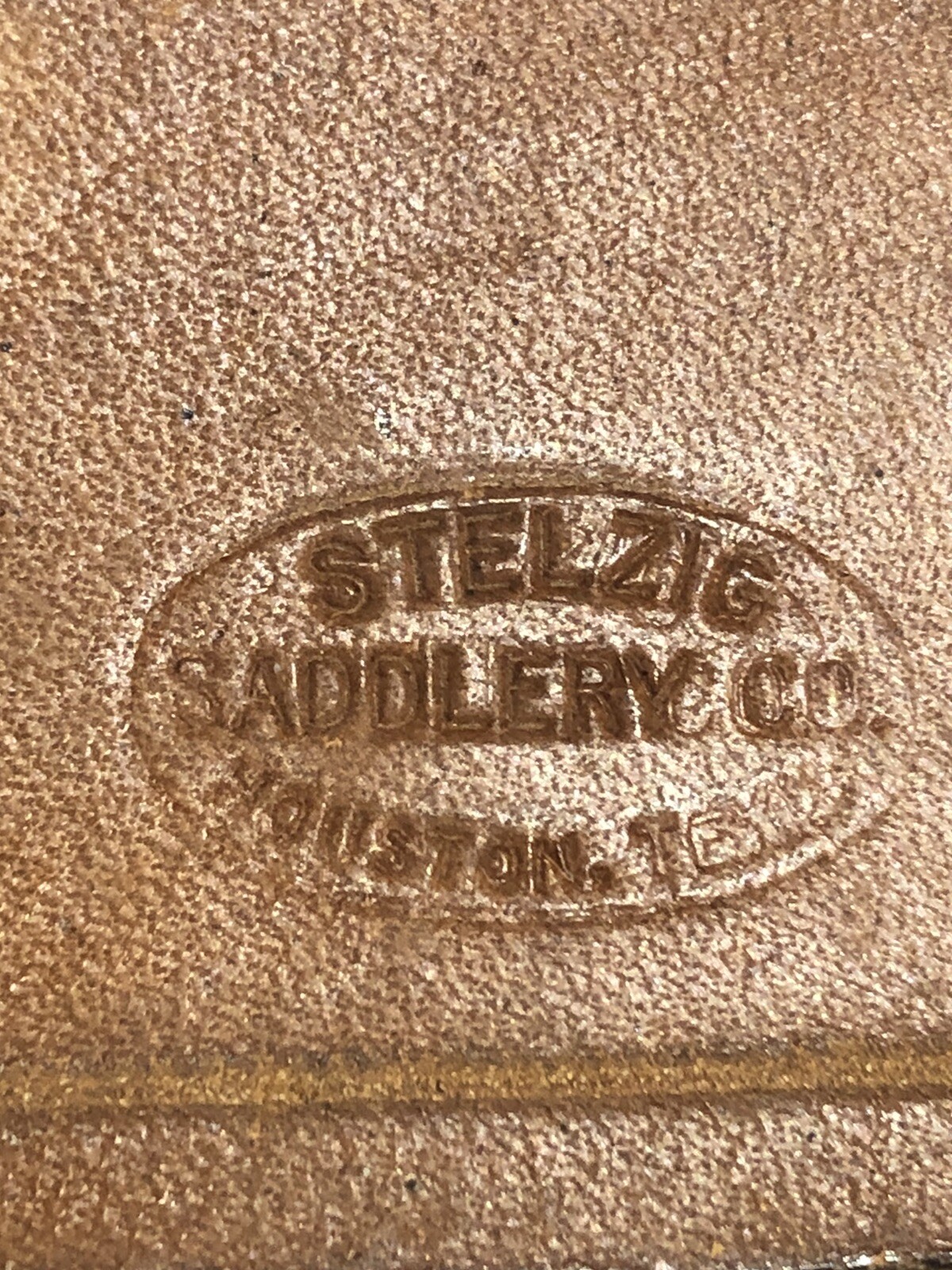 Vintage Stelzig Saddlery Co Cross Rectangular Bag .
