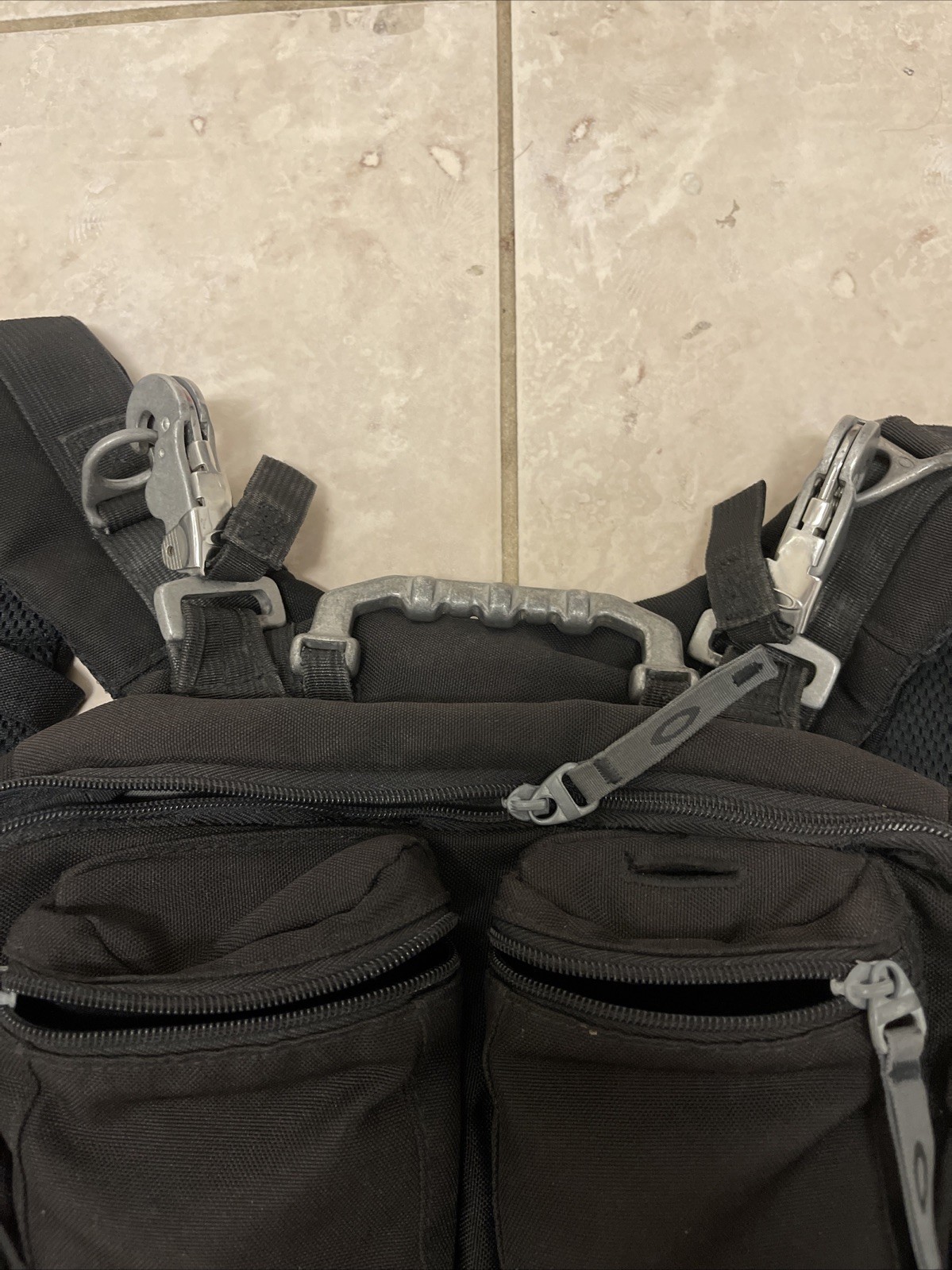 Oakley Mechanism Backpack Black Tactical Field Gear Standard Issue Vintage Read