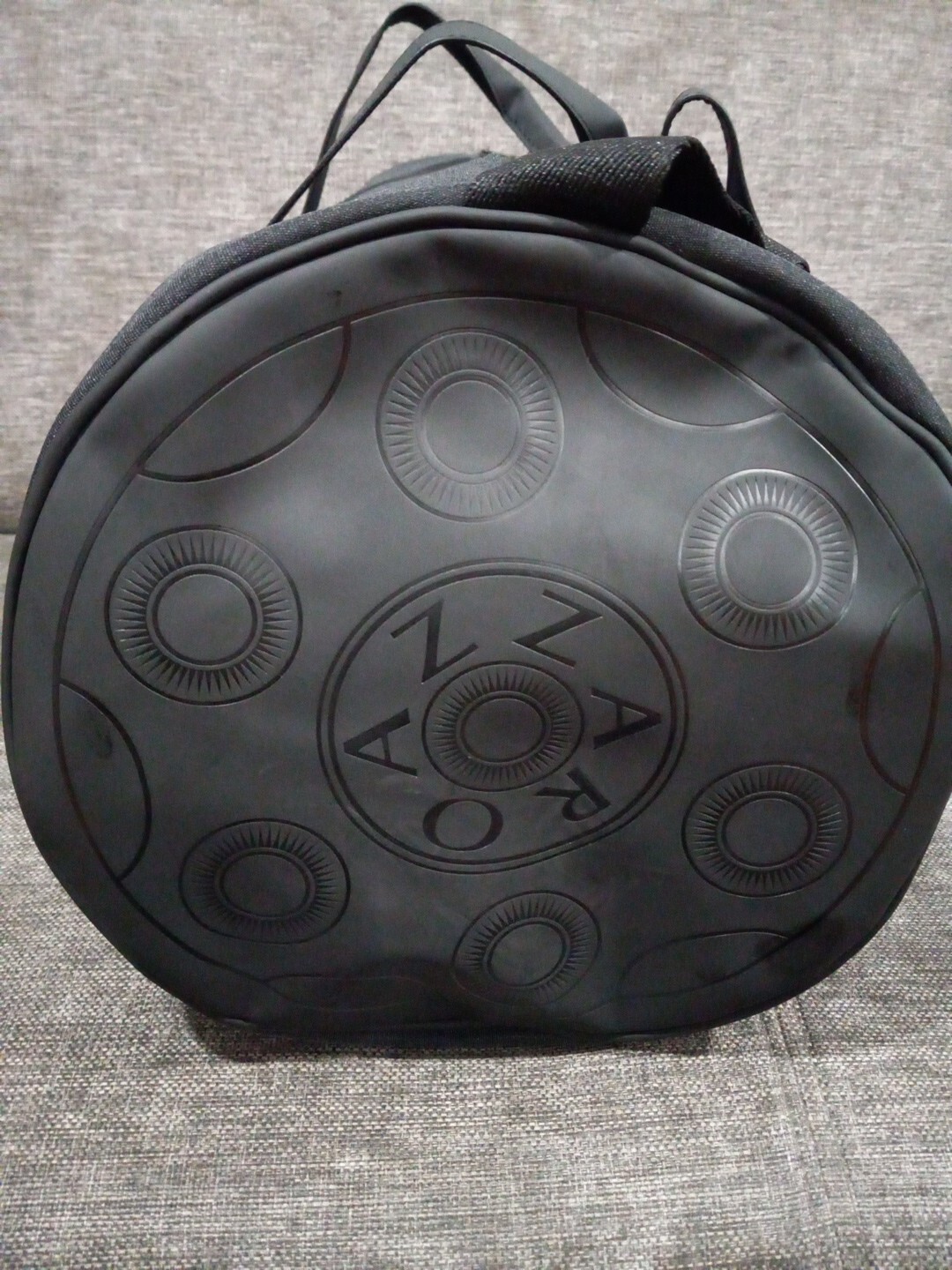 AZZARO MOST WANTED LIMITED EDITION SPORTS ROUND DUFFLE, TRAVEL , GYM , BAG BLACK