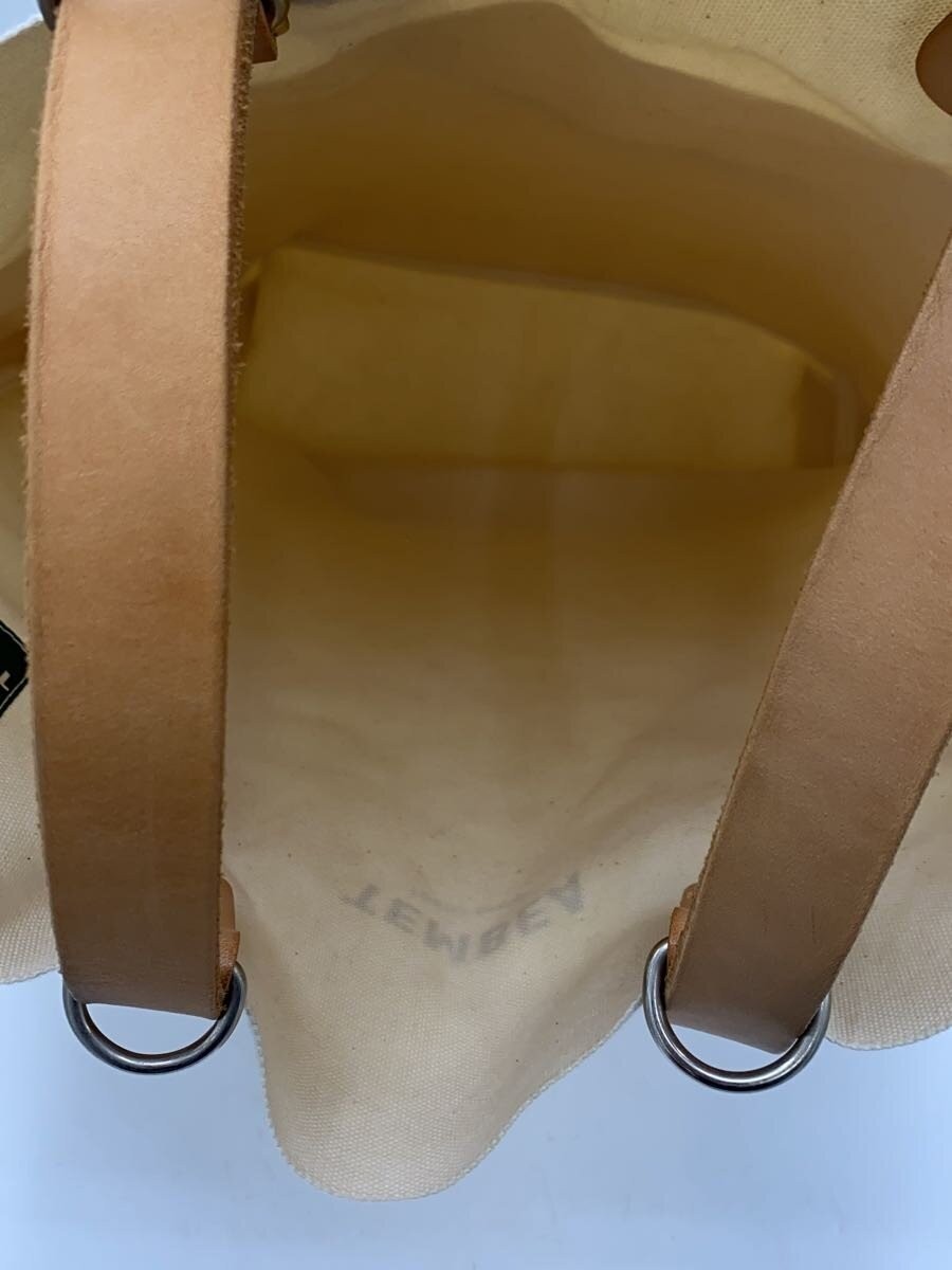 TEMBEA 2-way Corduroy Tote Bag, Beige (Solid Color)