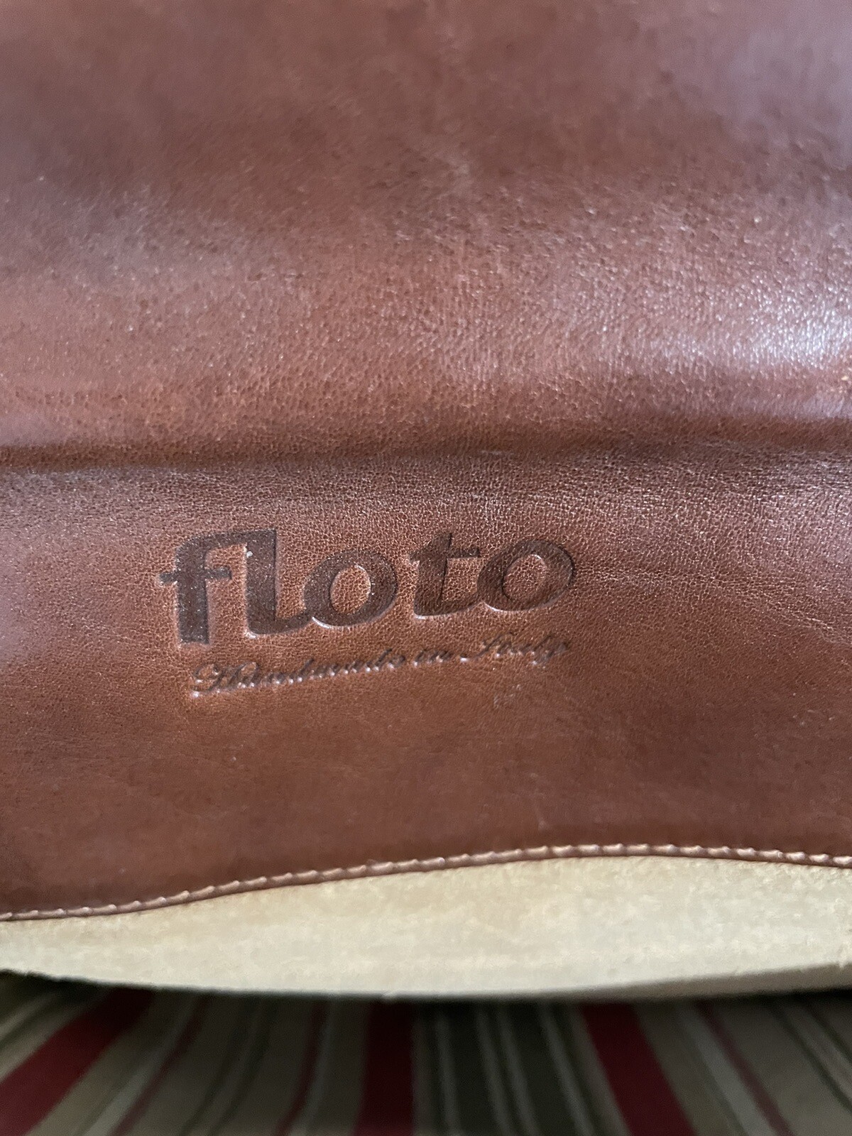 Vintage Floto Italian Leather Briefcase Messenger Laptop Bag – Read For Flaw