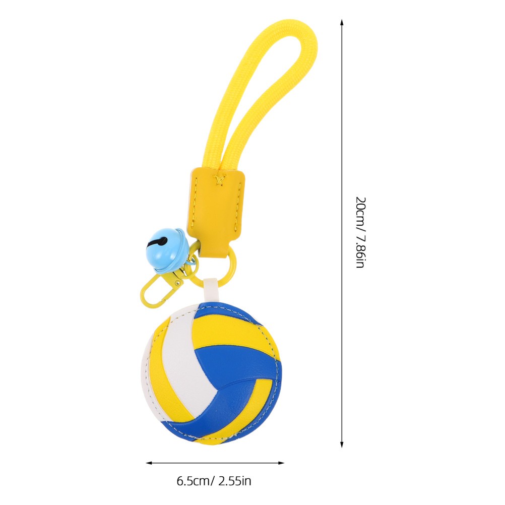 Volleyball Bag Charm Sport Keychain Charms Handbag Sports Coaches Pendant
