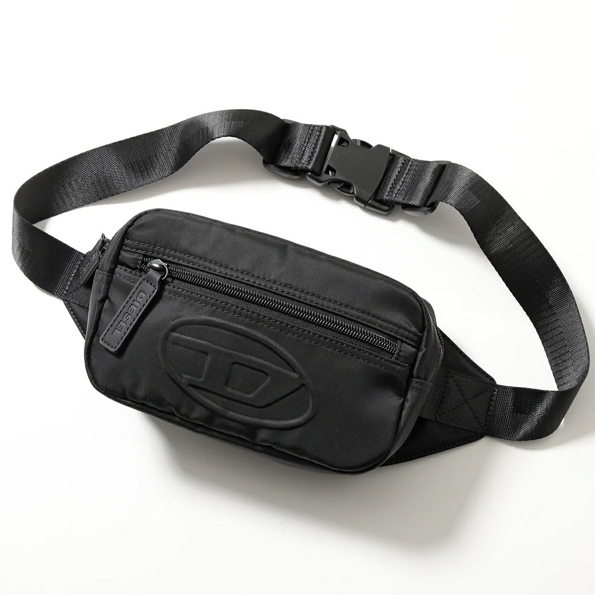 DIESEL KIDS WDEMBOSSED Women’s and Girls’ Oval D Crossbody Belt Bag