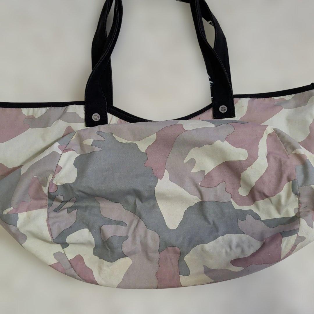 Diesel Reversible Large Canvas Tote Bag with Logo