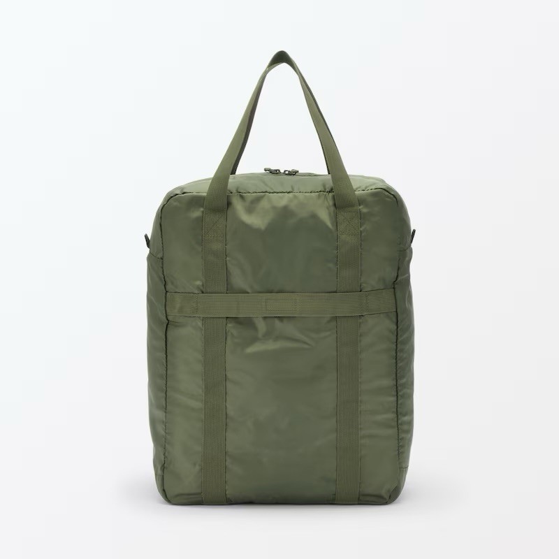 MUJI Foldable water-repellent vertical 32L Boston bag from Japan