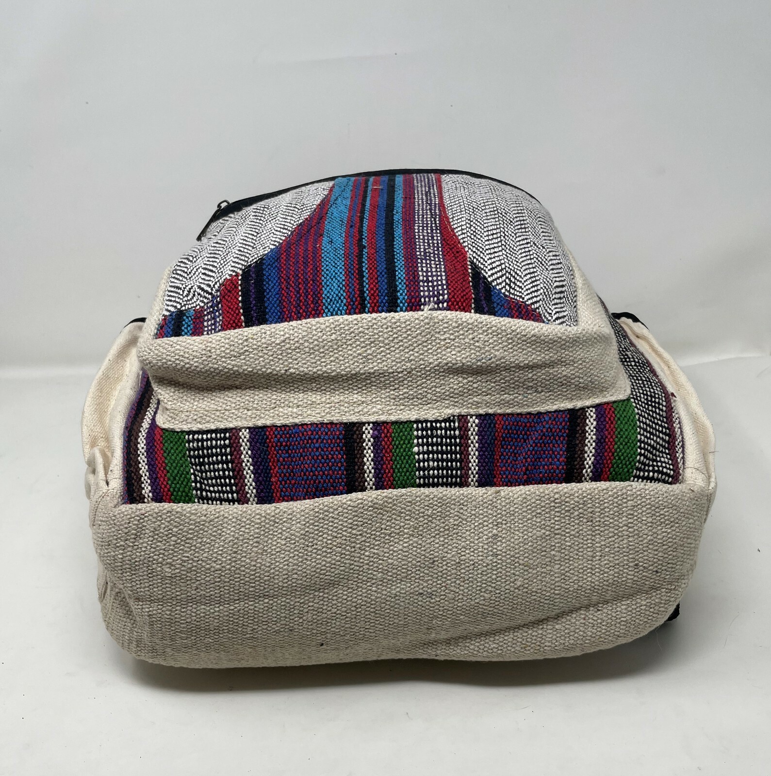 Colorful All Natural 100% Pure Hemp Back Pack Handmade Nepal
