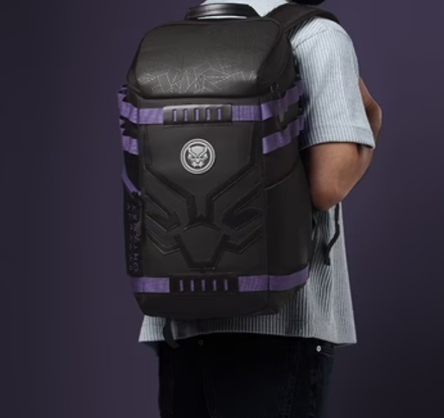 Black Panther Backpack for Men Premium Official Licensed 25L Laptop Bag Travel