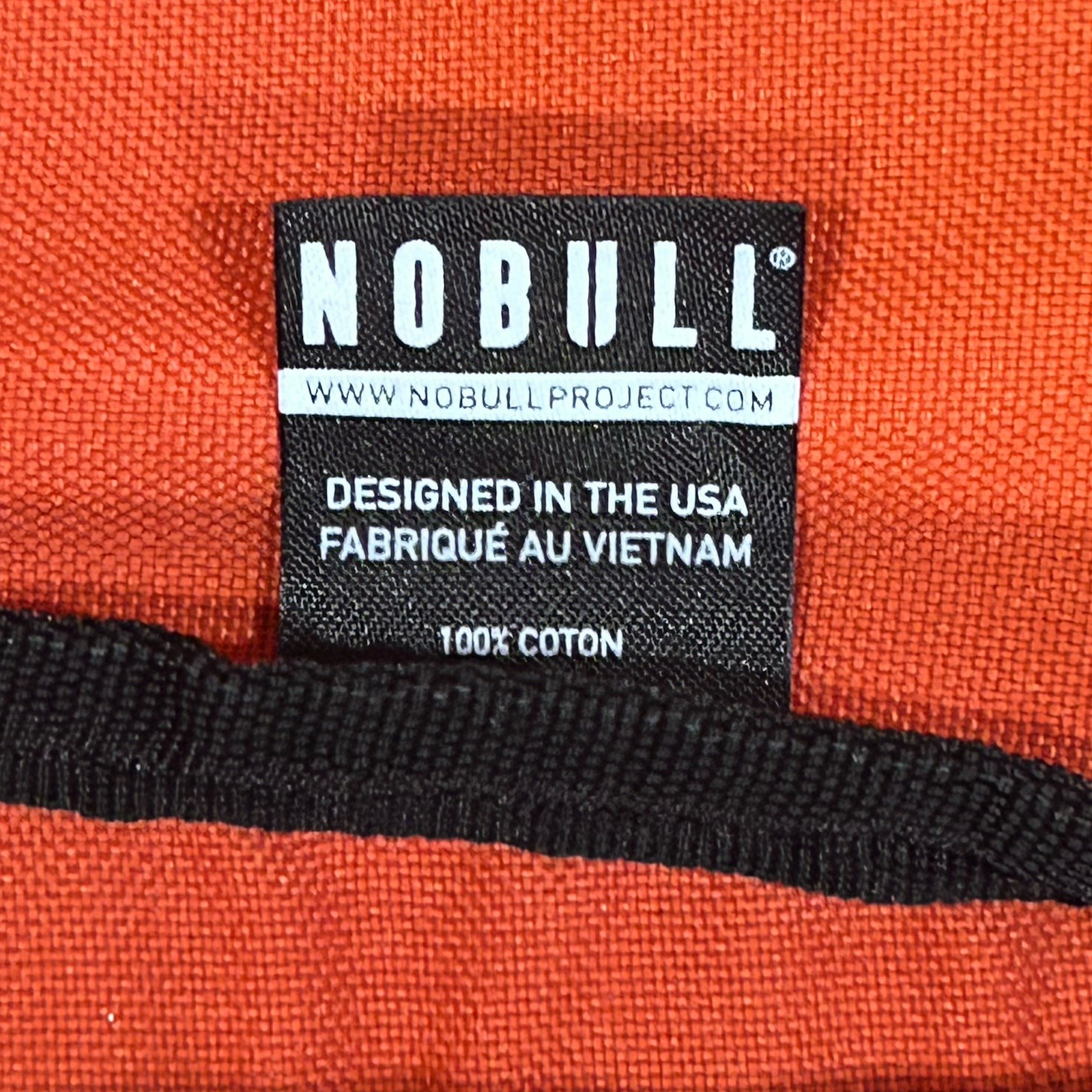 NOBULL Canvas Cotton Black Backpack 23L Gym Lifting Bodybuilding Bag Laptop