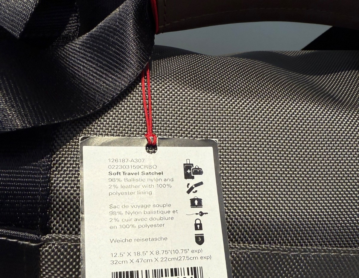 NEW Tumi Gen 4.3 Expandable SOFT TRAVEL Satchel Duffel Bag – CASTLEROCK GRAY