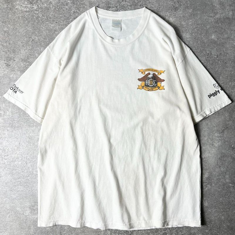 00s HARLEY DAVIDSON 4-sided print short sleeve T-shirt XL / 00’s Old
