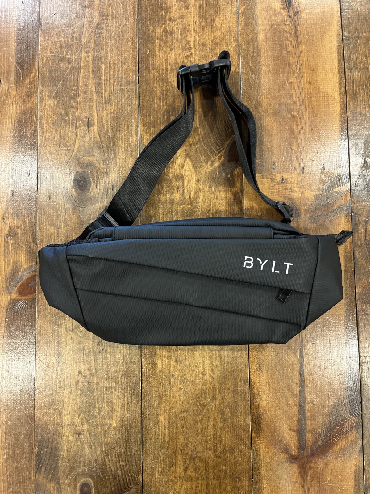BYLT Premium Basics Water Resistant Crossbody Bag Black Fanny Pack