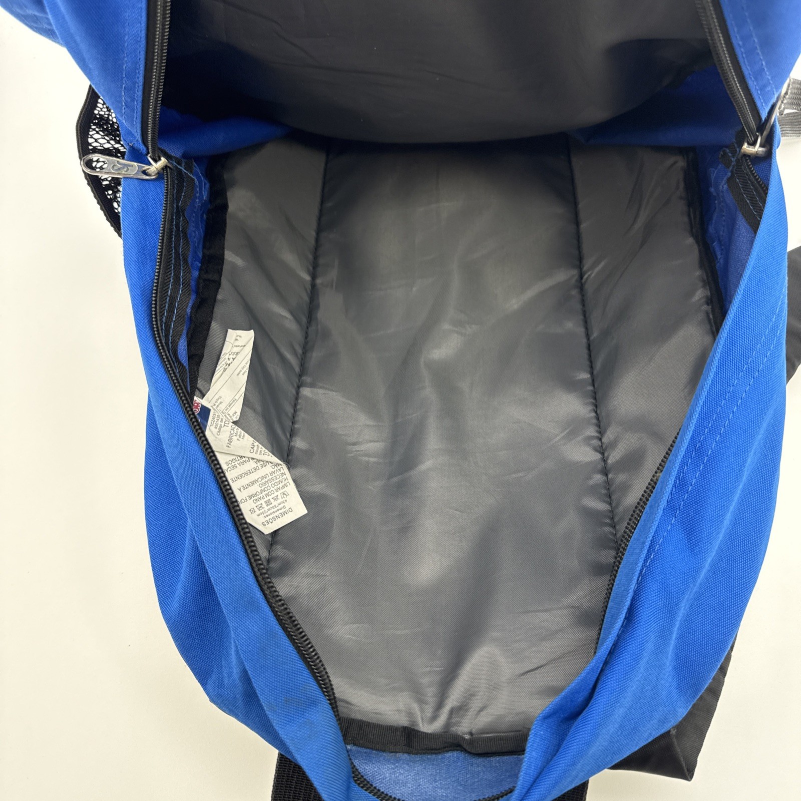 JanSport Big Student Backpack School Laptop Book Bag Royal Blue Nylon Daypack
