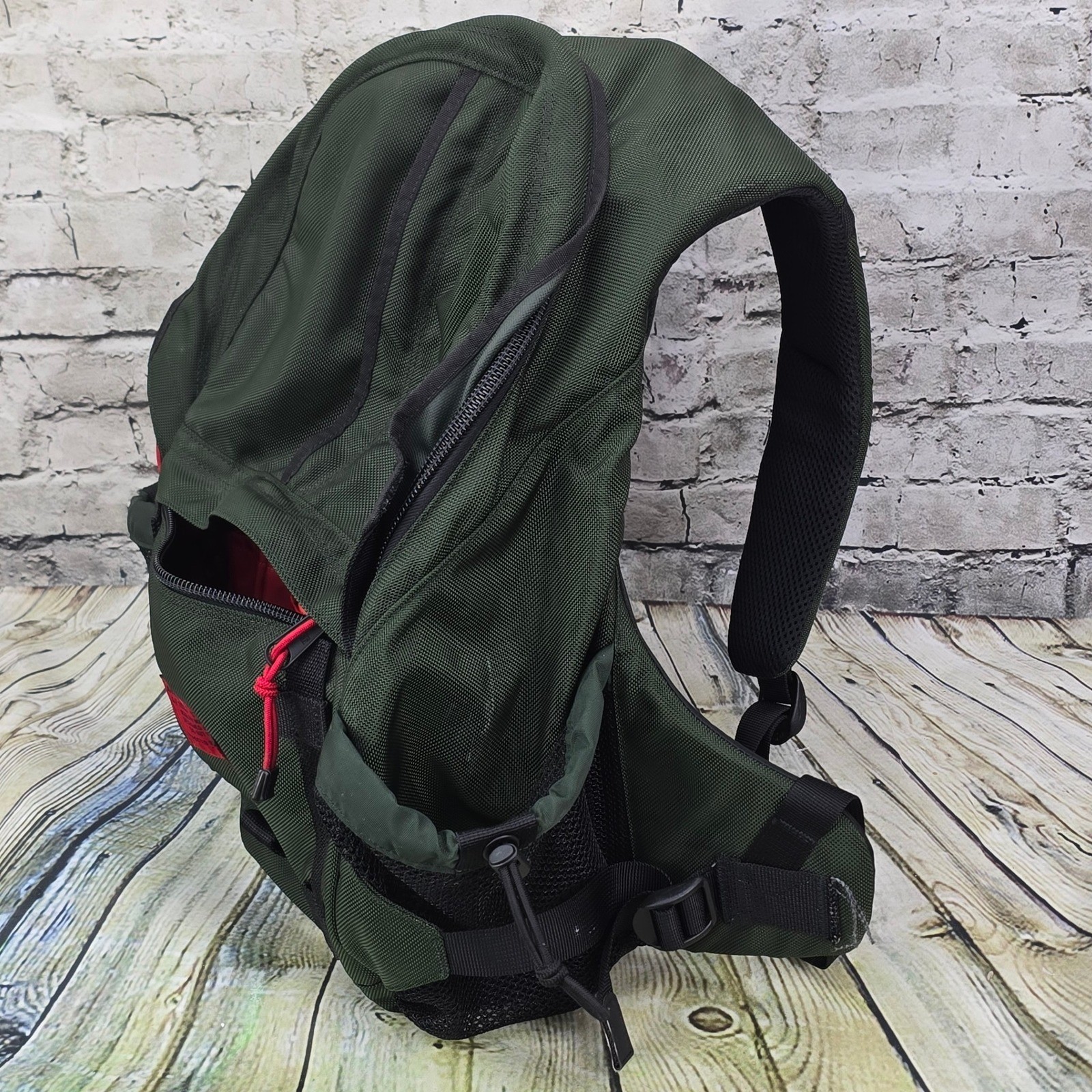 Abercrombie & Fitch A-10 Backpack Green Tactical Utility Nylon Gorpcore Hiking